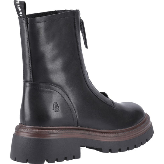 Hush Puppies Roxanna Zip Boot Womens Ankle Boots Black