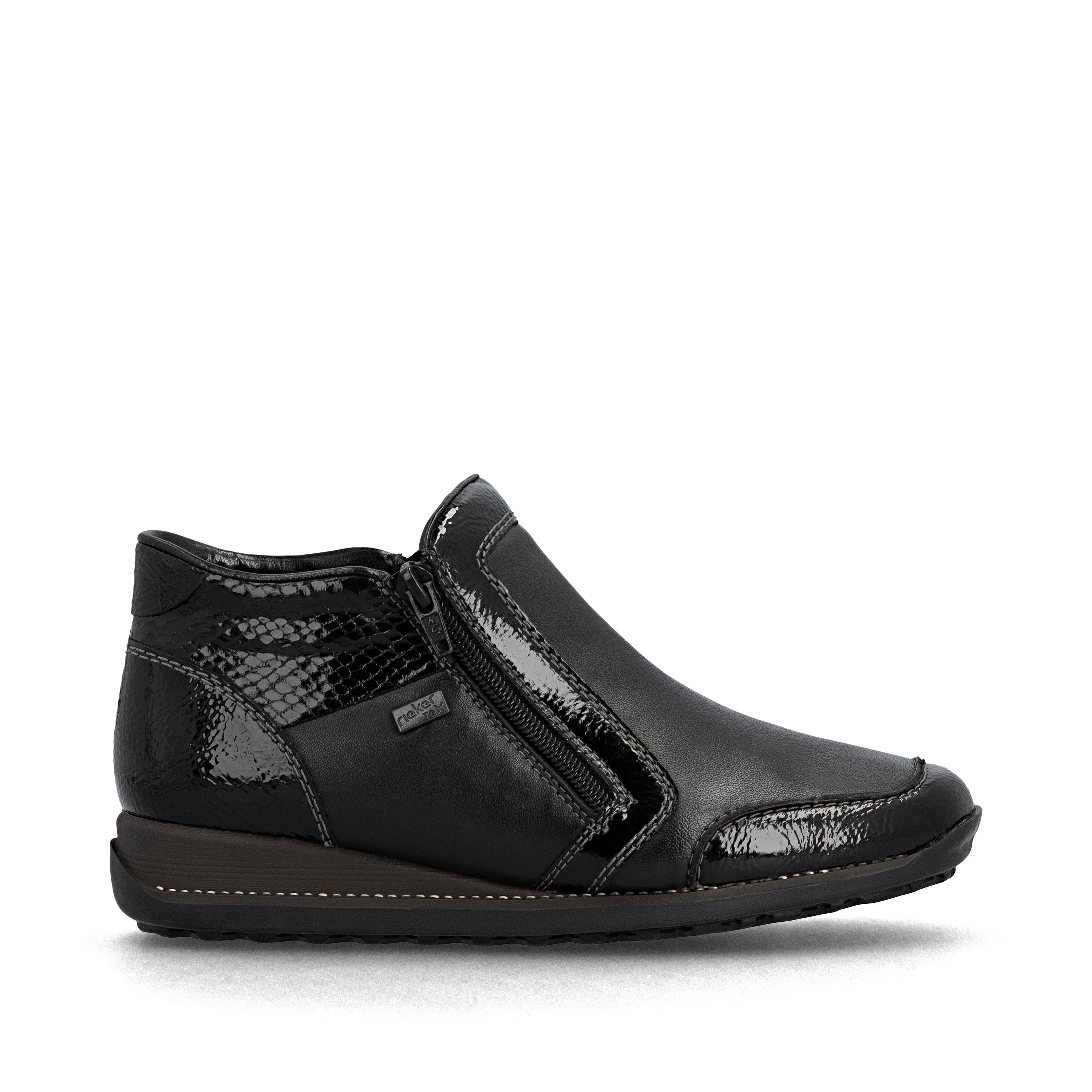 Rieker 44278 Womens Ankle Boots Black