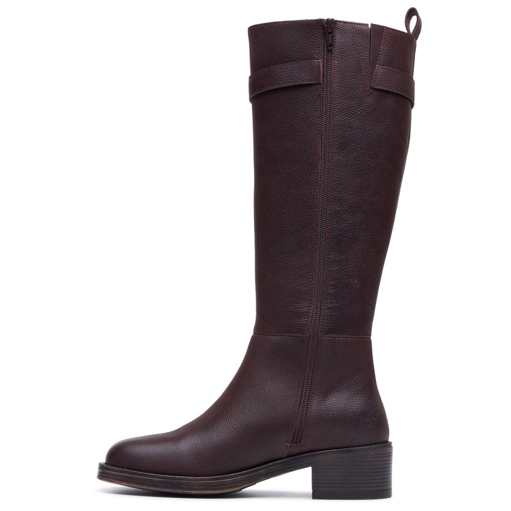 Hush Puppies Anita Long Boot Womens Tall Boots Brown
