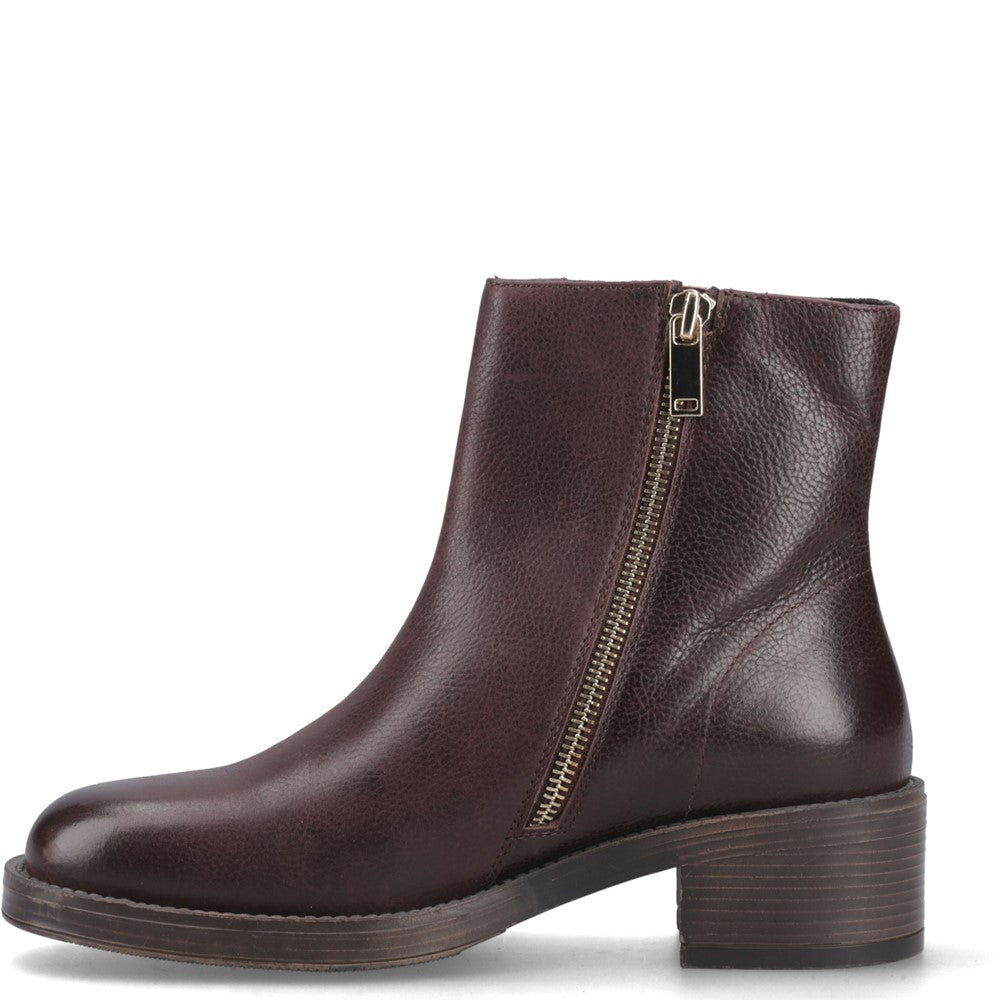 Hush Puppies Ayla Boot Womens Ankle Boots Brown