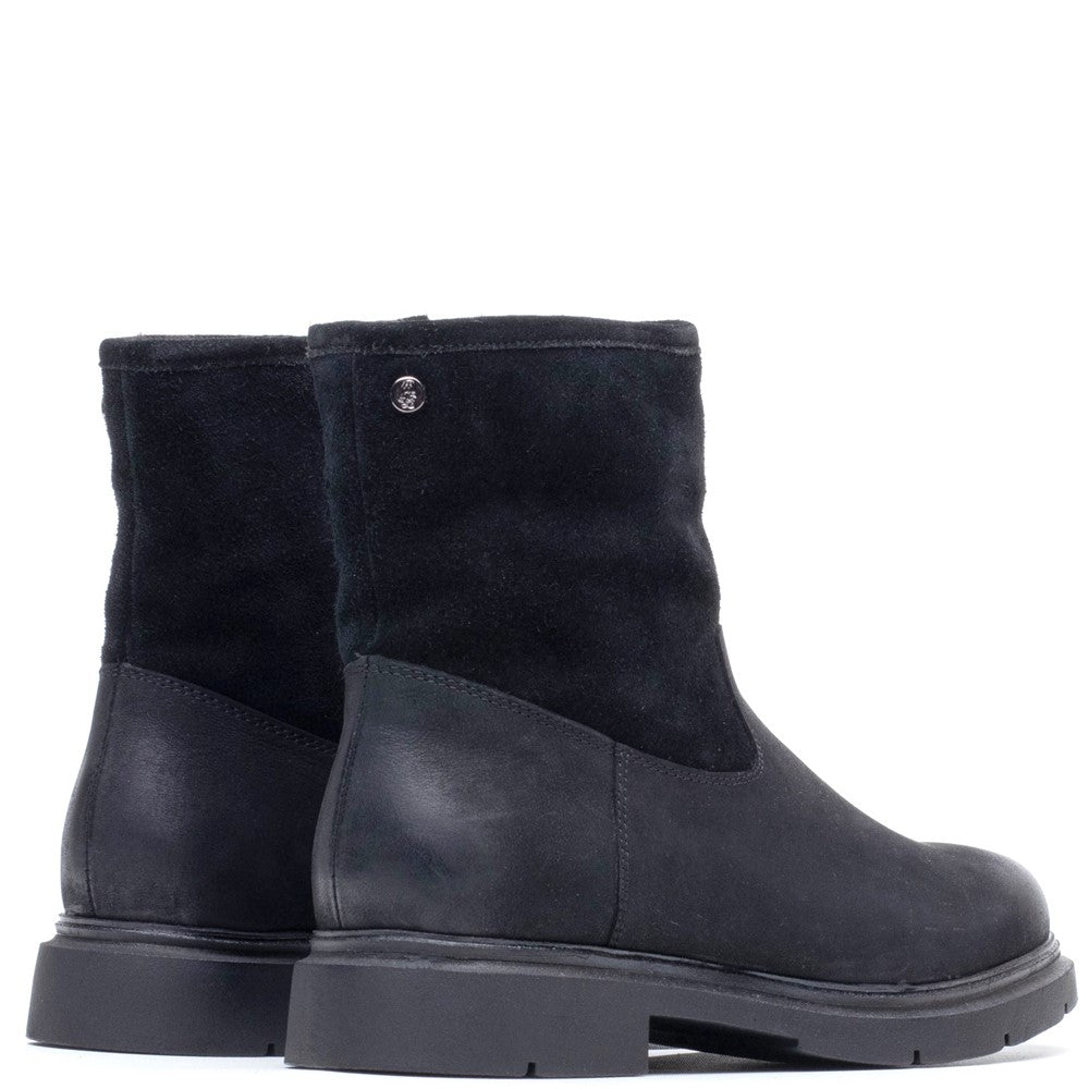 Hush Puppies Charlotte Boot Womens Ankle Boots Black