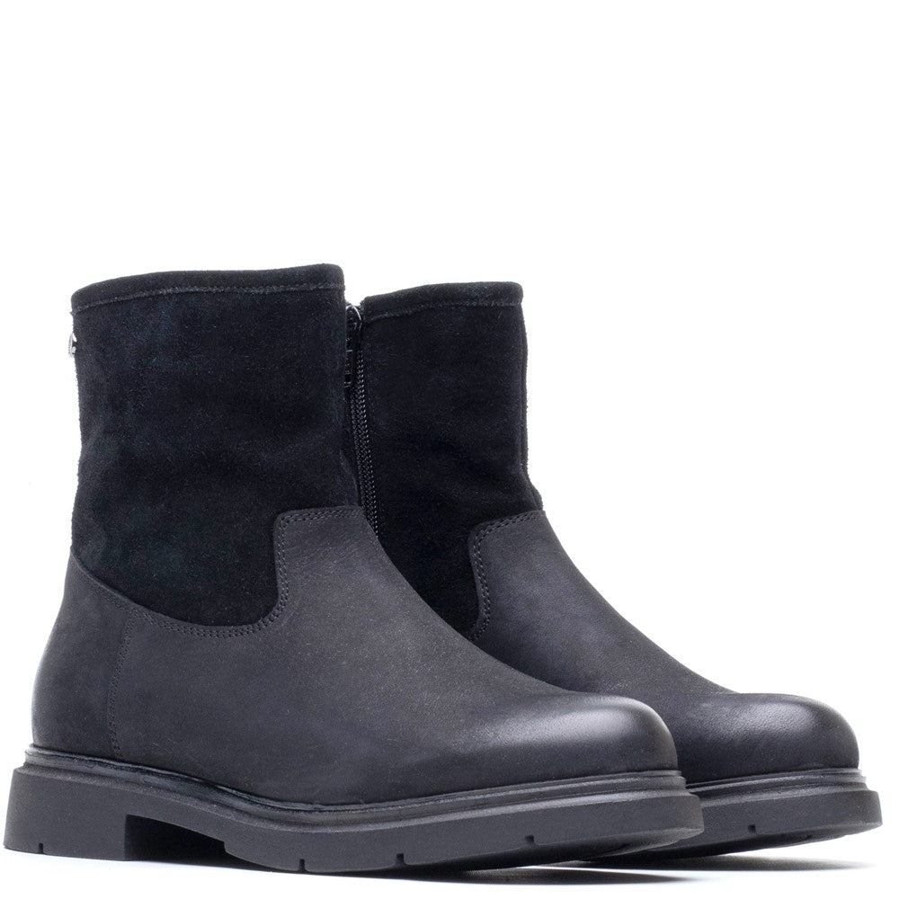 Hush Puppies Charlotte Boot Womens Ankle Boots Black