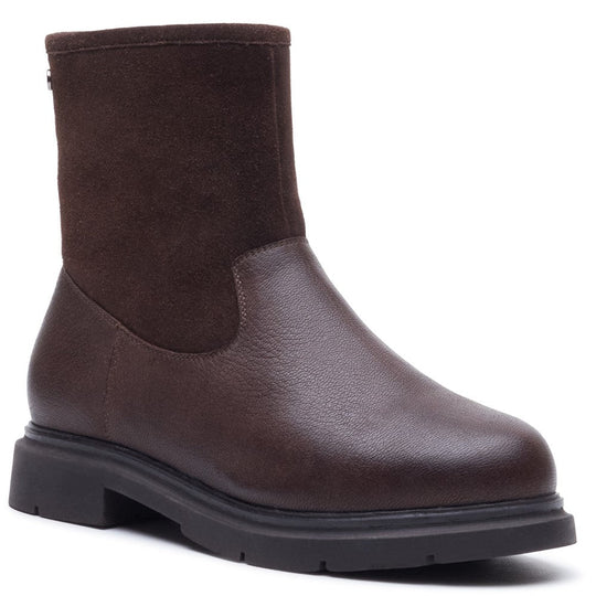 Hush Puppies Charlotte Boot Womens Ankle Boots Brown