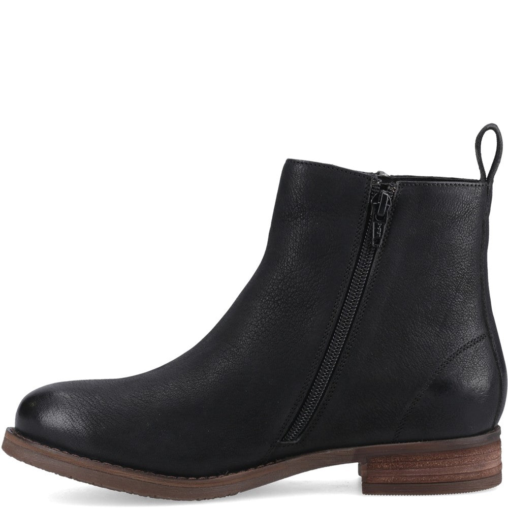 Hush Puppies Ethel Boot Womens Ankle Boots Black