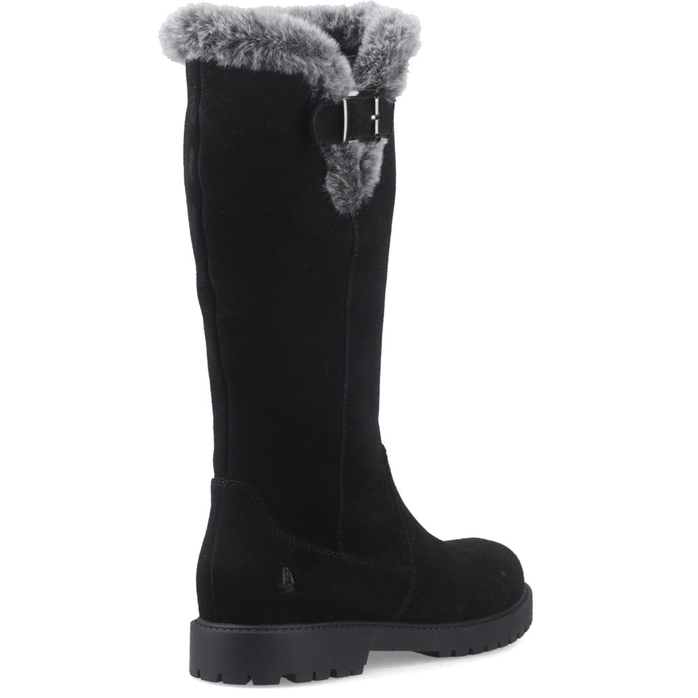 Hush Puppies Honor Long Boot Womens Tall Boots Black