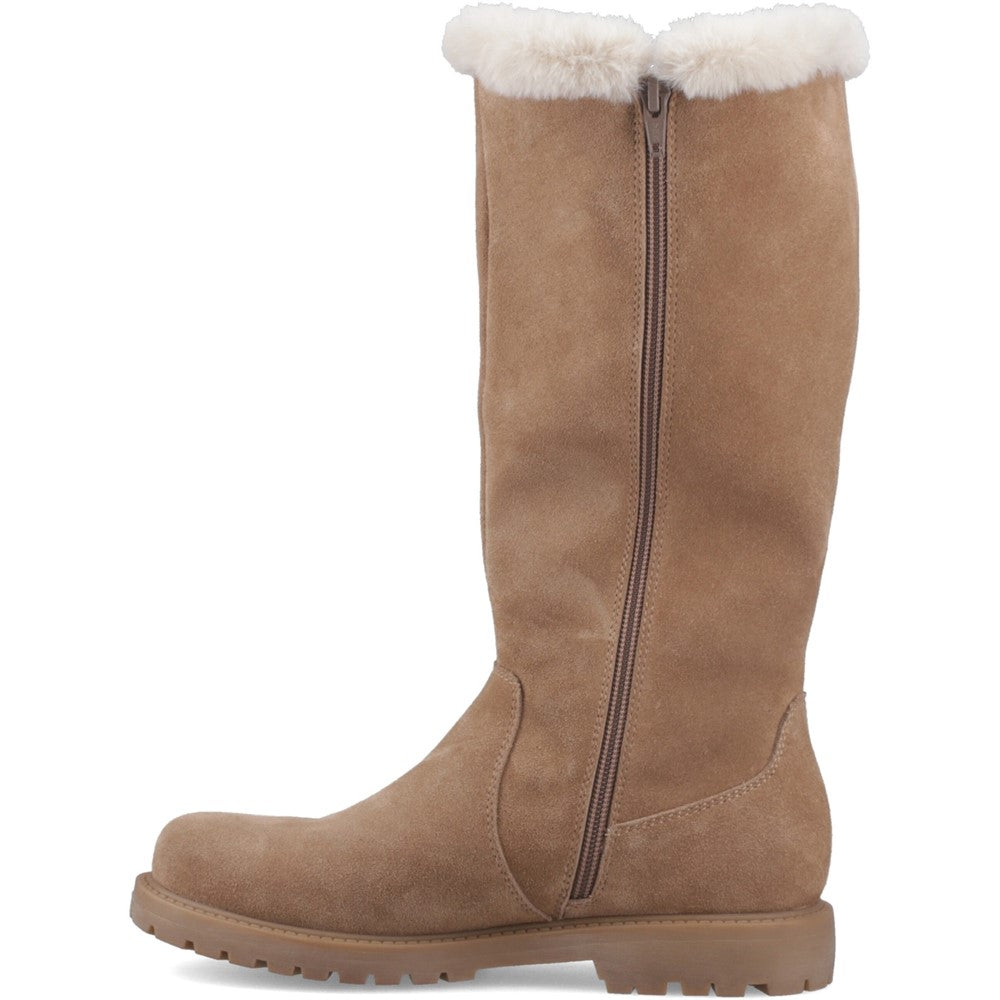 Hush Puppies Honor Long Boot Womens Tall Boots Tan