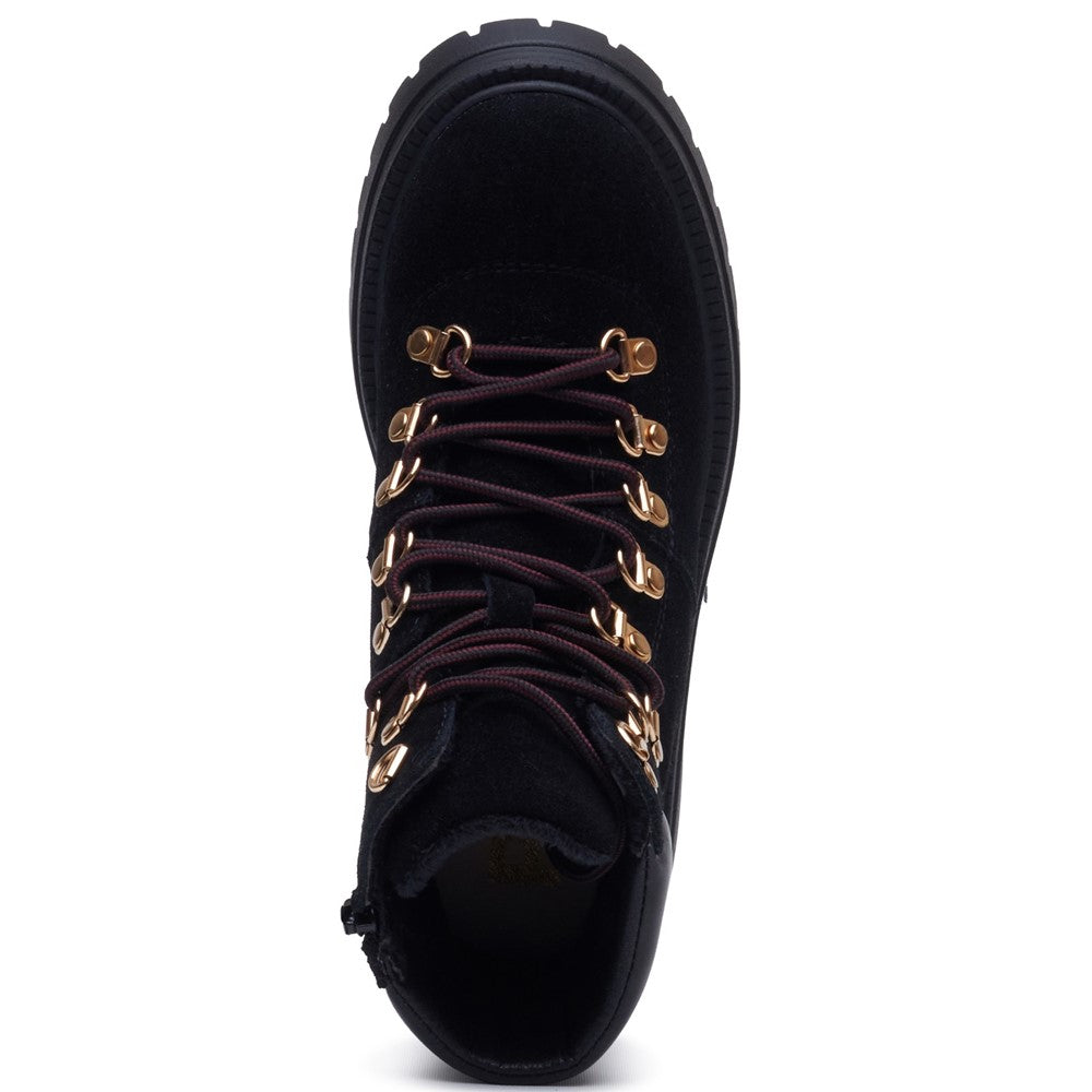 Hush Puppies Robyn Hiker Boot Womens Hiking Boots Black