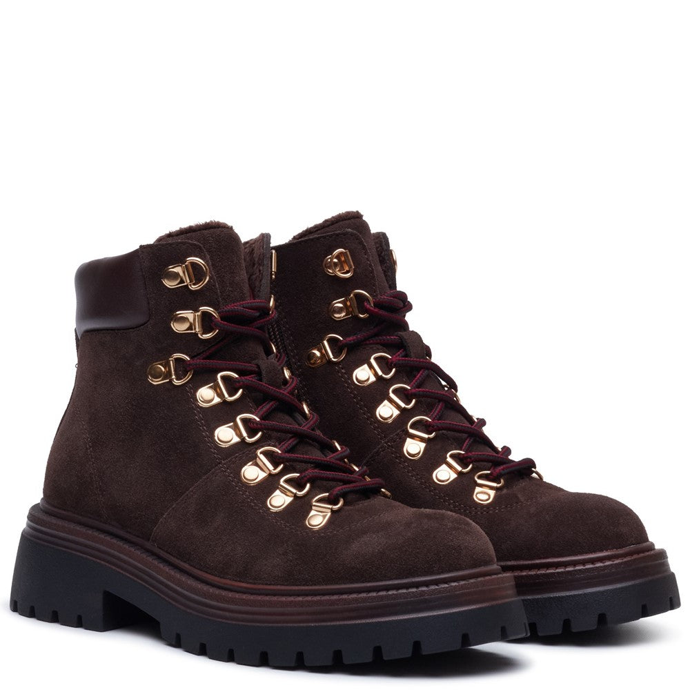 Hush Puppies Robyn Hiker Boot Womens Hiking Boots Brown