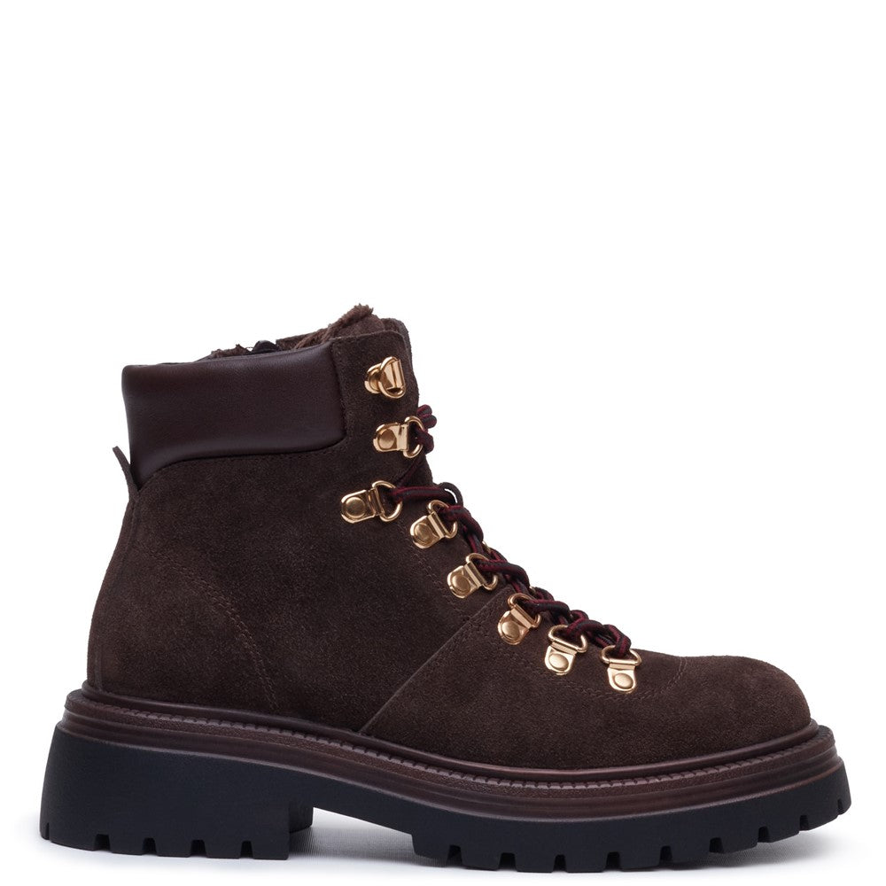 Hush Puppies Robyn Hiker Boot Womens Hiking Boots Brown