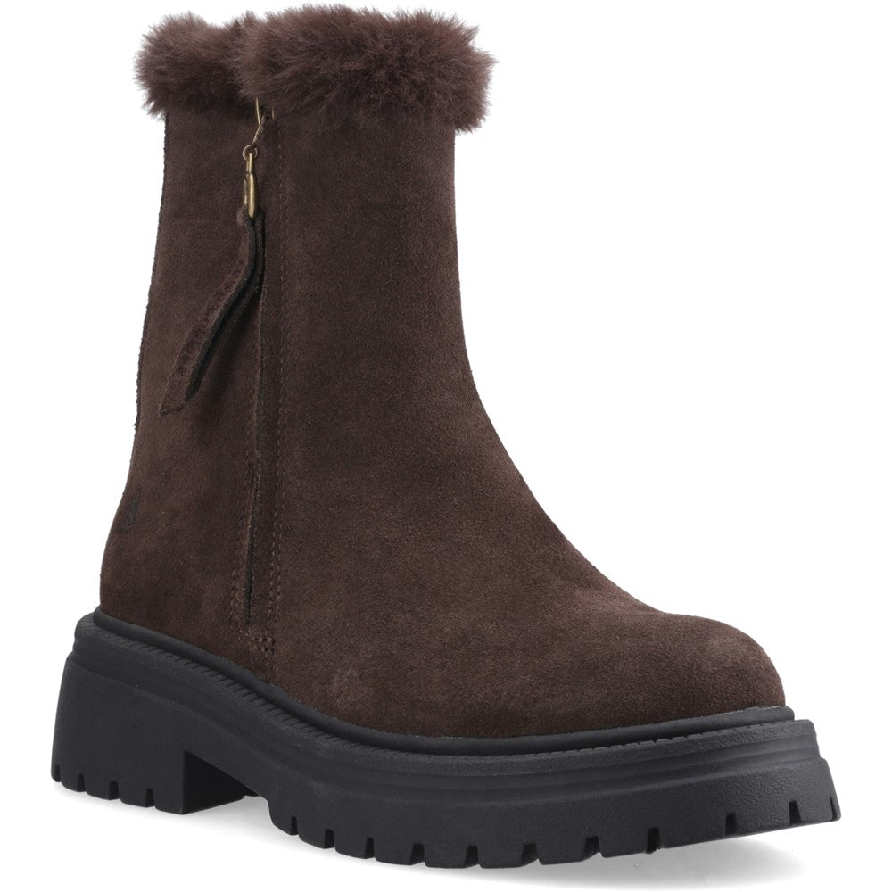Hush Puppies Rosalind Boot Womens Mid Calf Boots Brown