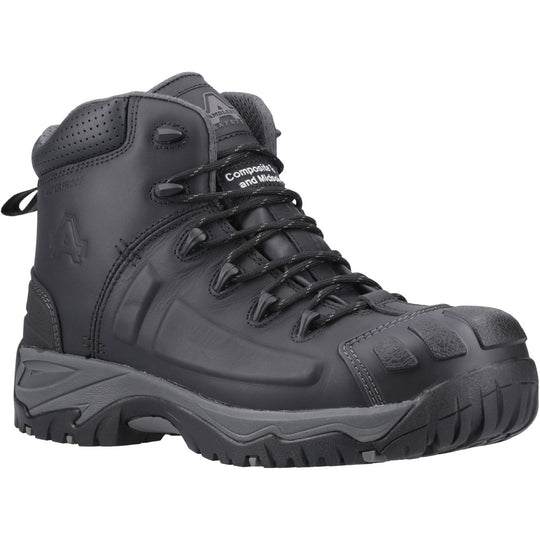 Amblers Safety AS35C Unisex Composite Toe Safety Boots Black