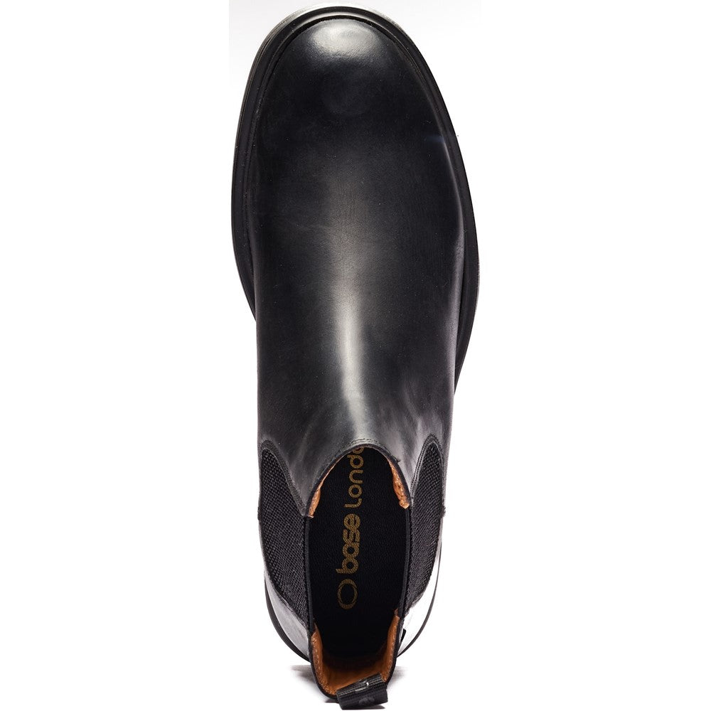 Base London ROEBUCK CHELSEA BOOT Mens Chelsea Boots Black
