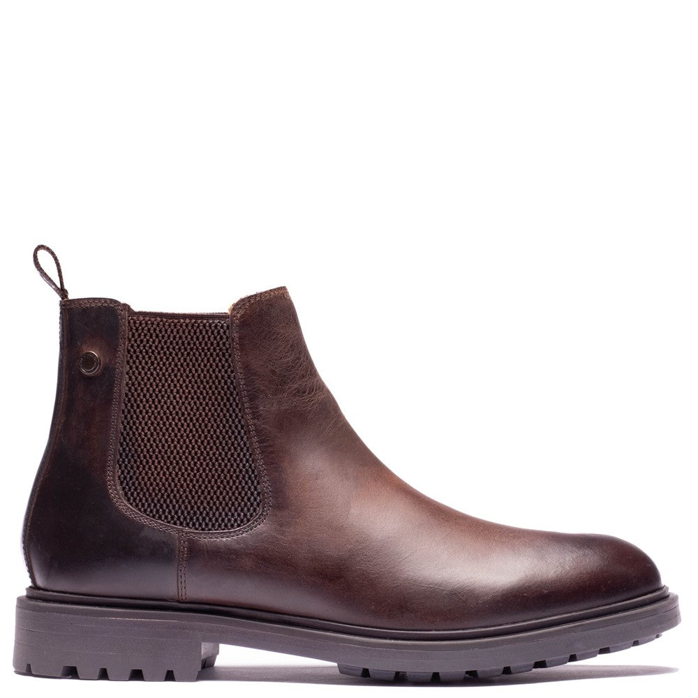 Base London ROEBUCK CHELSEA BOOT Mens Chelsea Boots Brown
