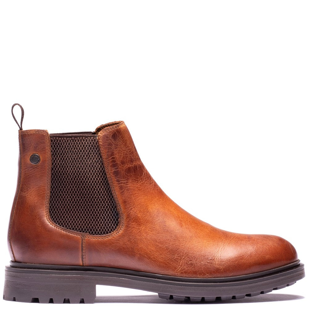 Base London ROEBUCK CHELSEA BOOT Mens Chelsea Boots Tan