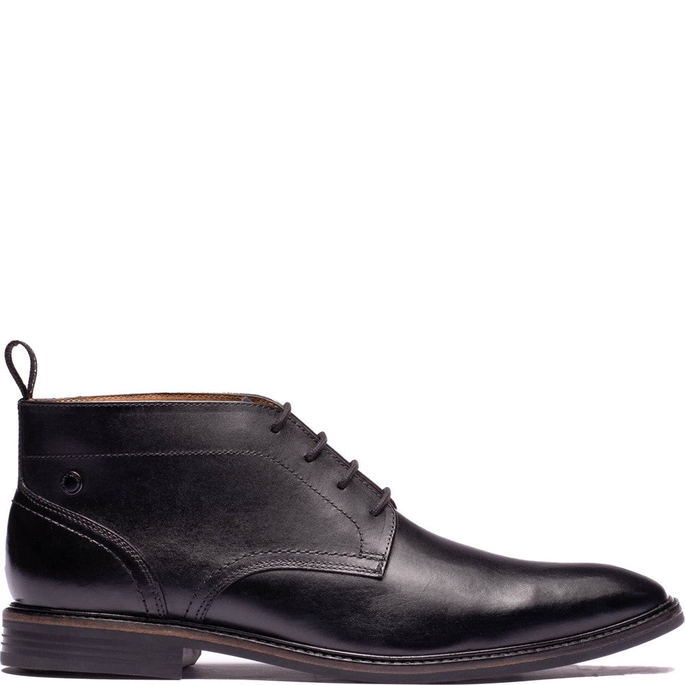 Base London BELGRAVE CHUKKA BOOT Mens Chukka Boots Black