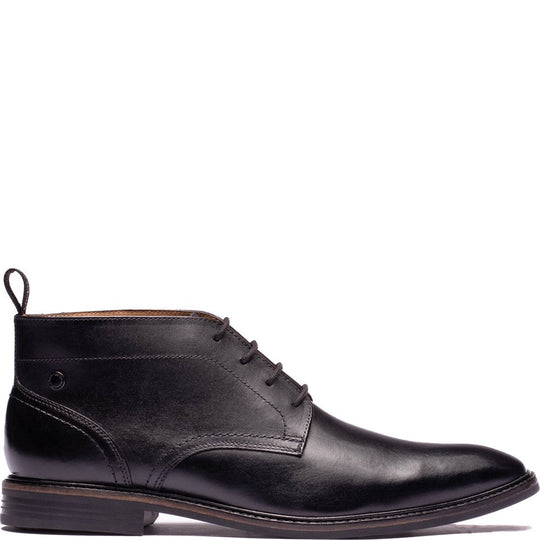 Base London BELGRAVE CHUKKA BOOT Mens Chukka Boots Black