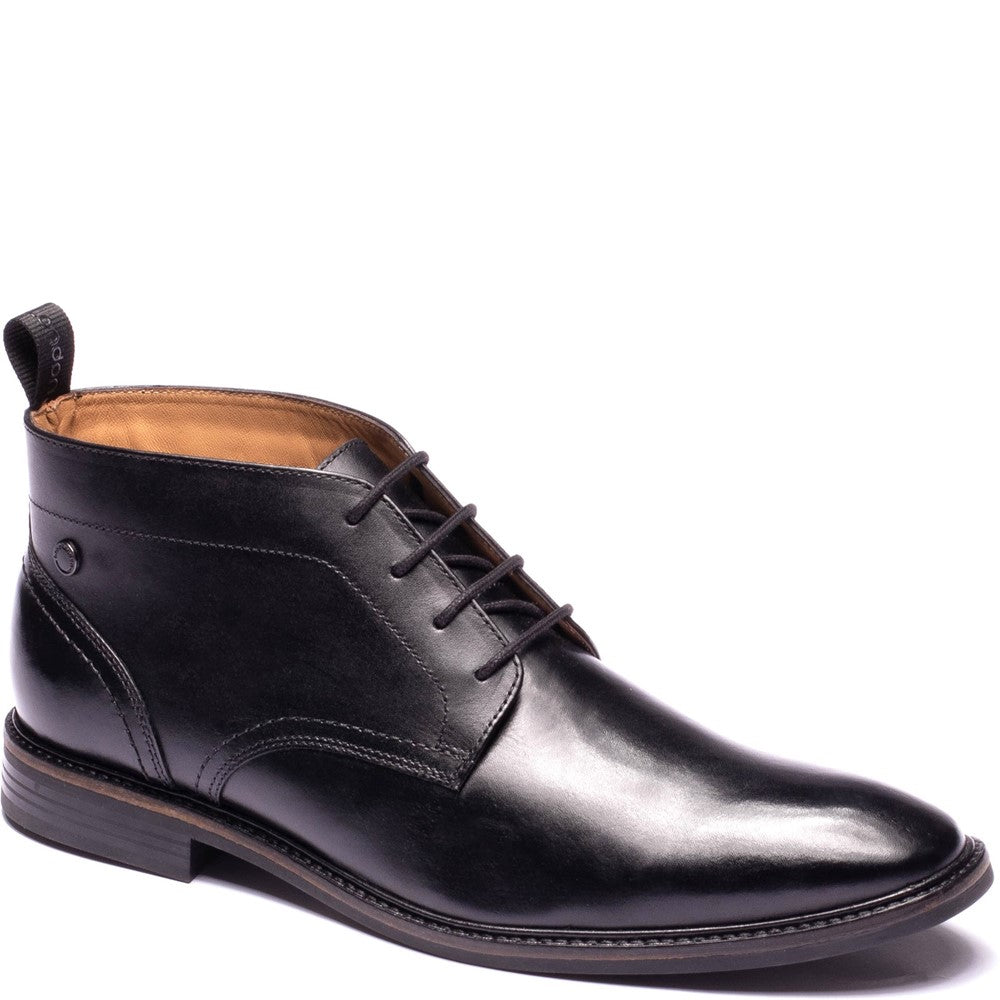 Base London BELGRAVE CHUKKA BOOT Mens Chukka Boots Black