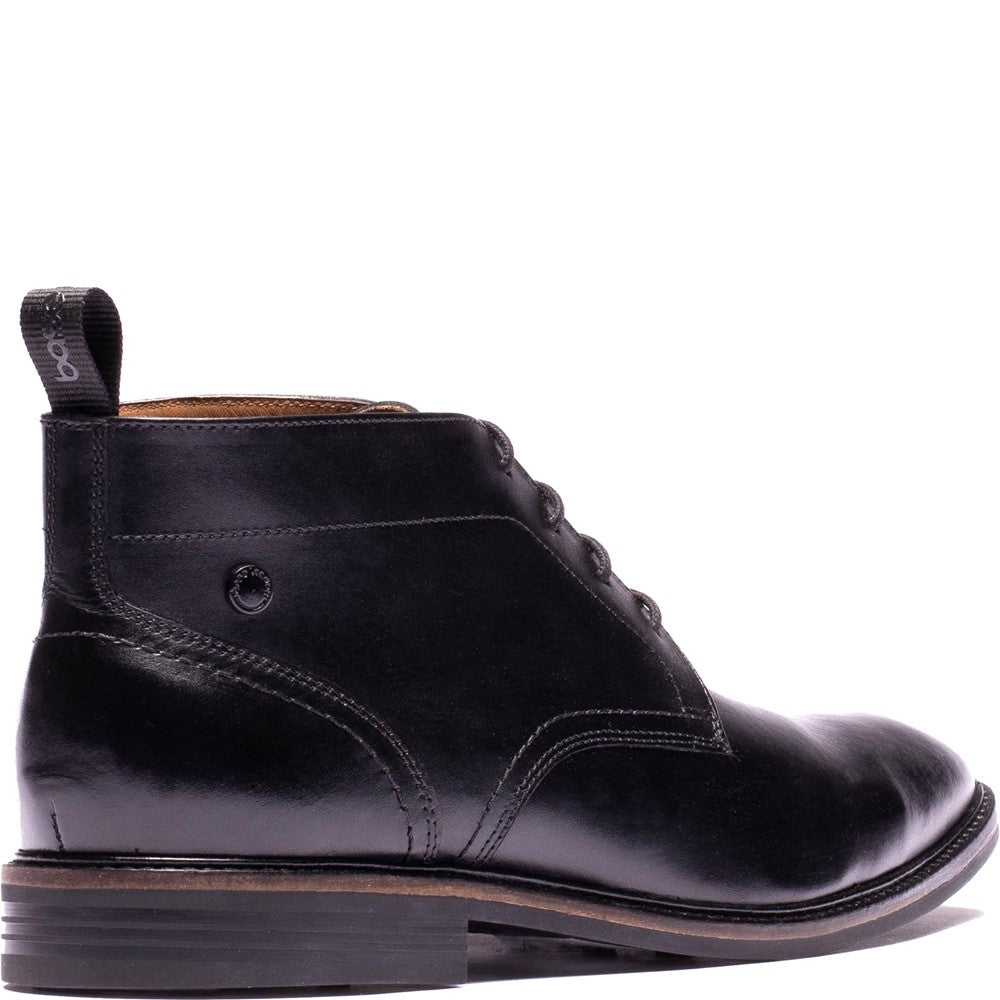Base London BELGRAVE CHUKKA BOOT Mens Chukka Boots Black