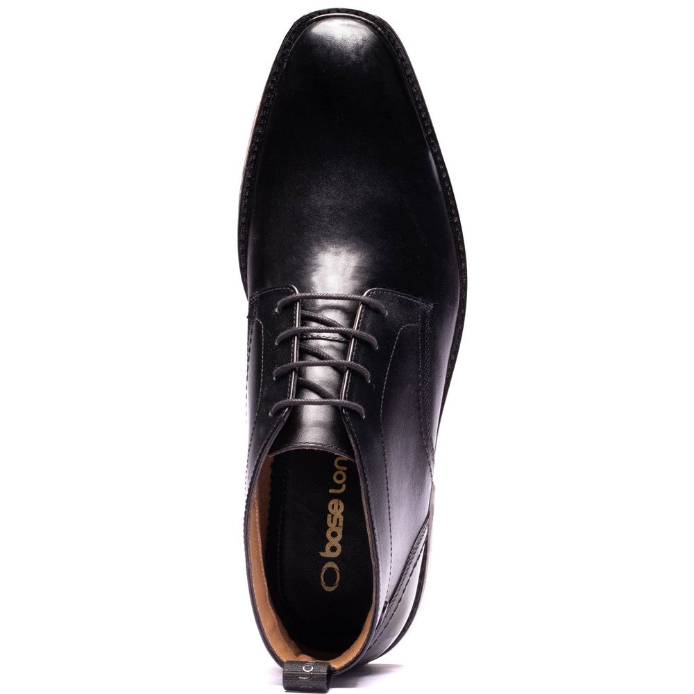 Base London BELGRAVE CHUKKA BOOT Mens Chukka Boots Black