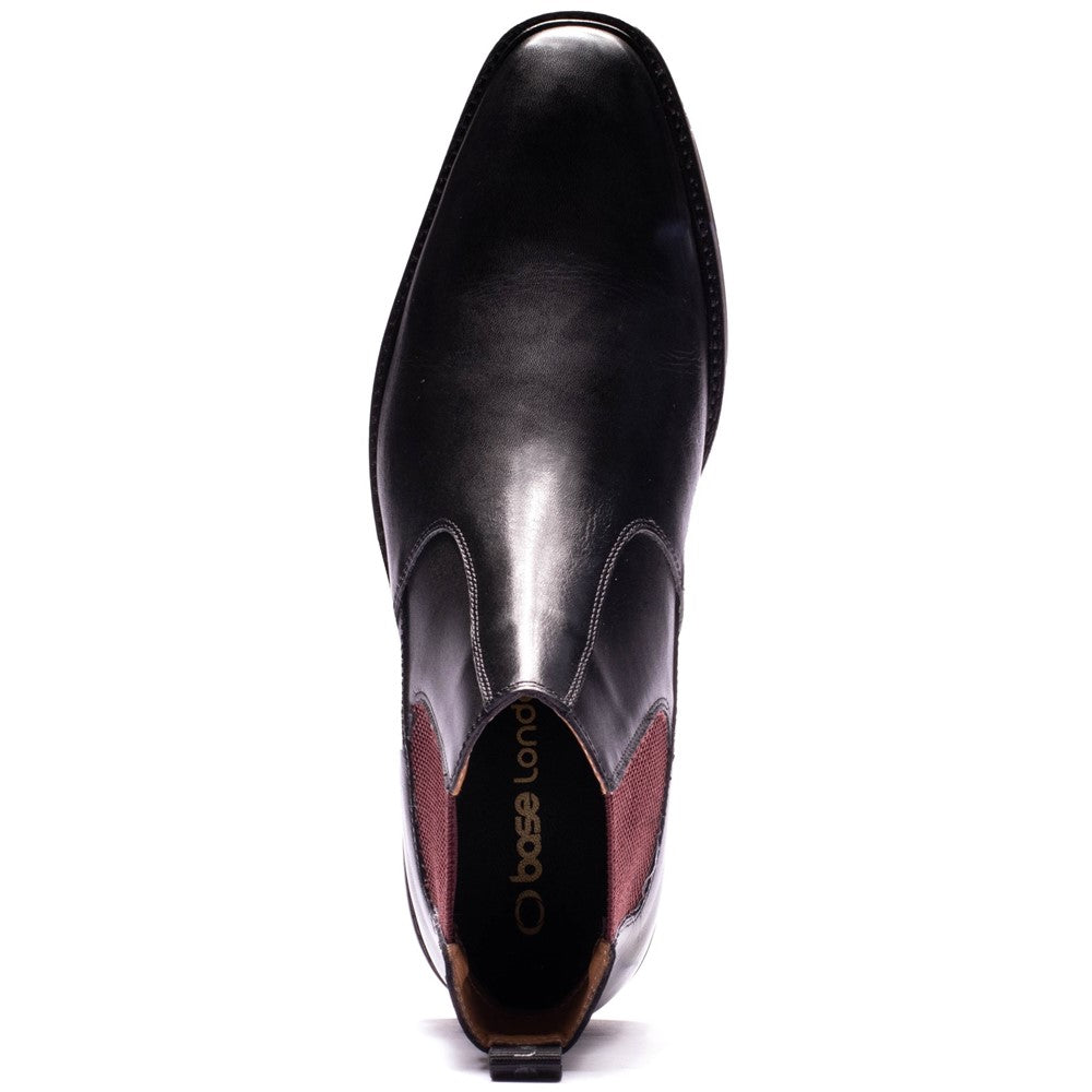 Base London KENSINGTON CHELSEA BOOT Mens Chelsea Boots Black
