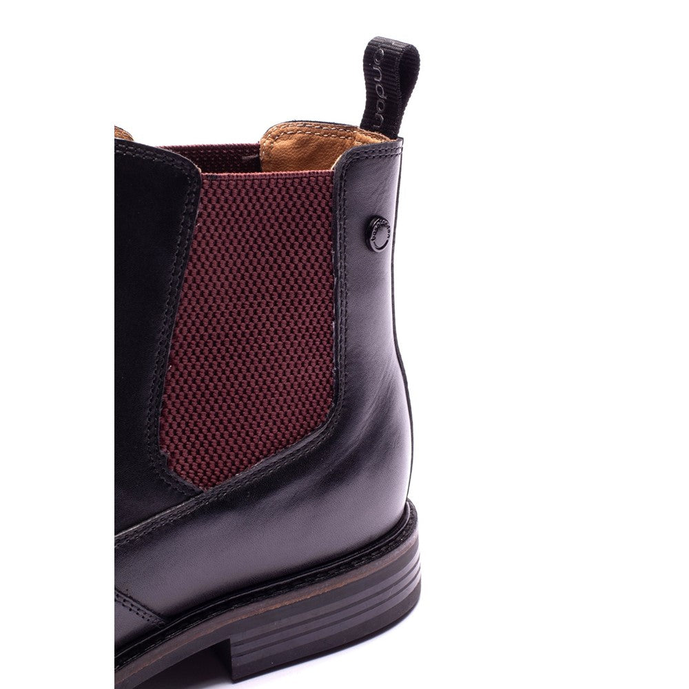 Base London KENSINGTON CHELSEA BOOT Mens Chelsea Boots Black