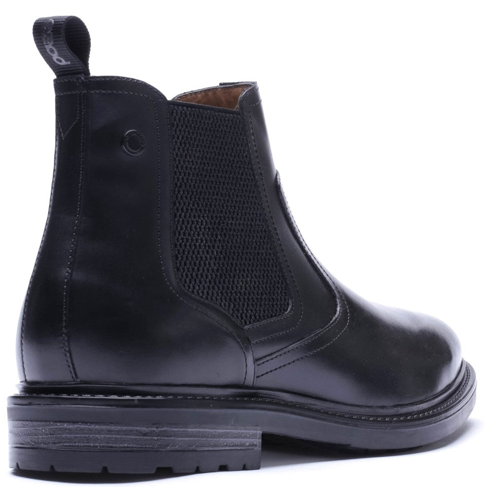 Base London SMITH CHELSEA BOOT Mens Chelsea Boots Black