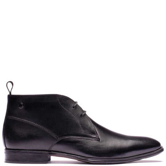 Base London ARCHER CHUKKA BOOT Mens Chukka Boots Black