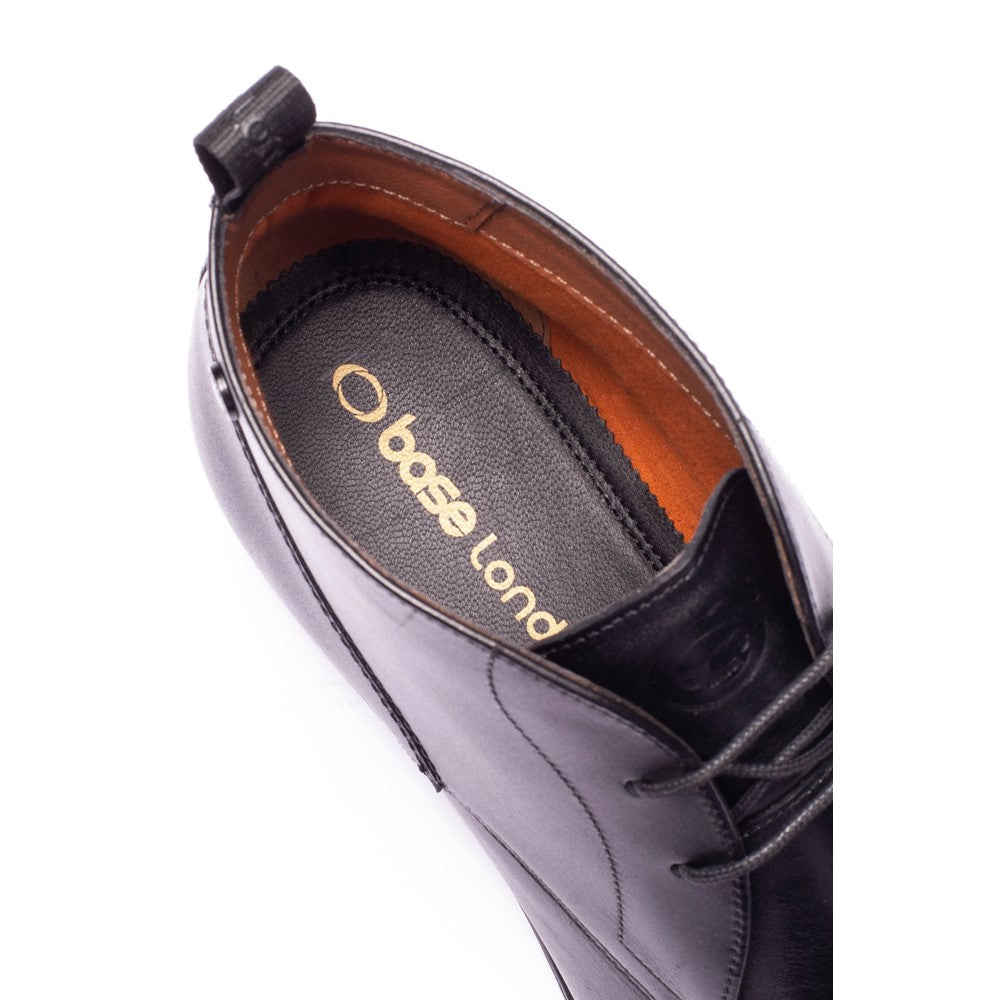 Base London ARCHER CHUKKA BOOT Mens Chukka Boots Black
