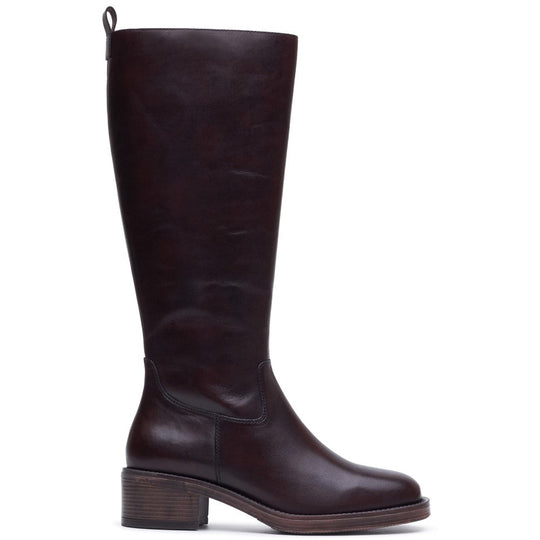 Hush Puppies Antonia Long Boot Womens Tall Boots Chocolate