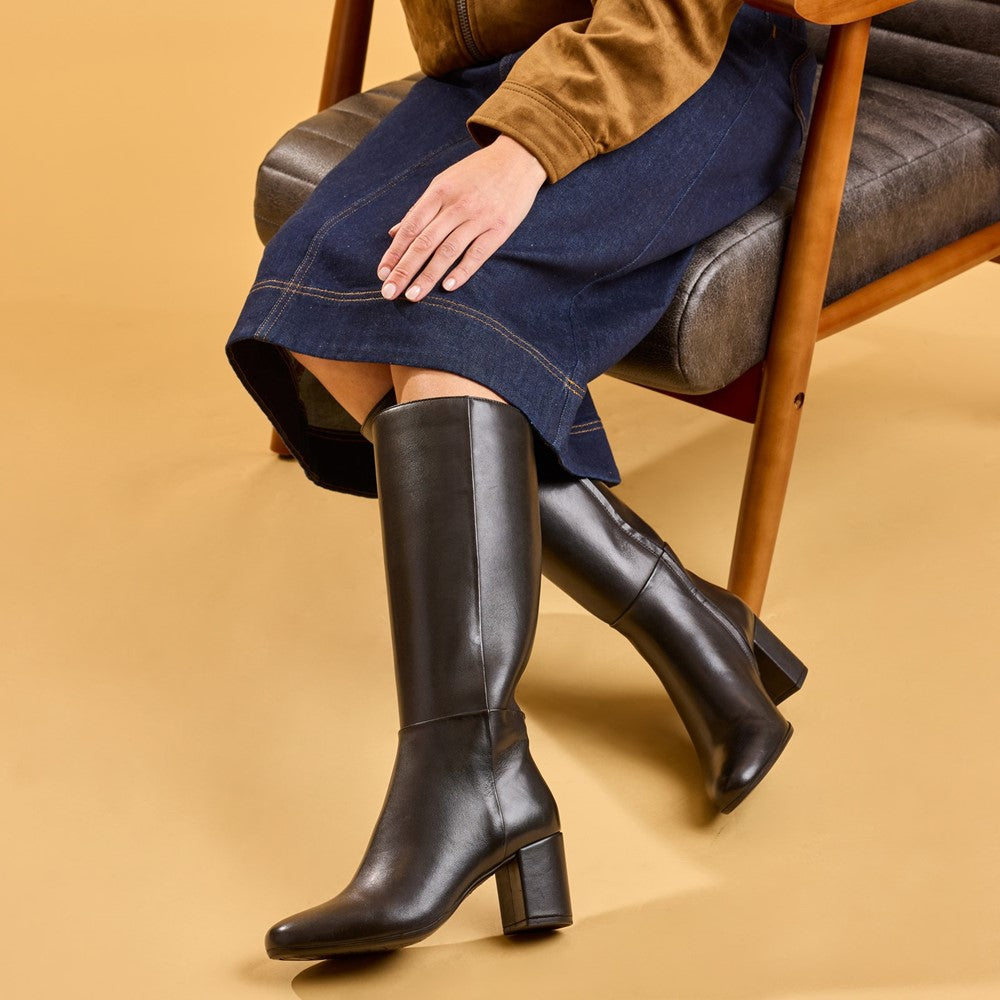 Hush Puppies Oprah Long Boot Womens Tall Boots Black