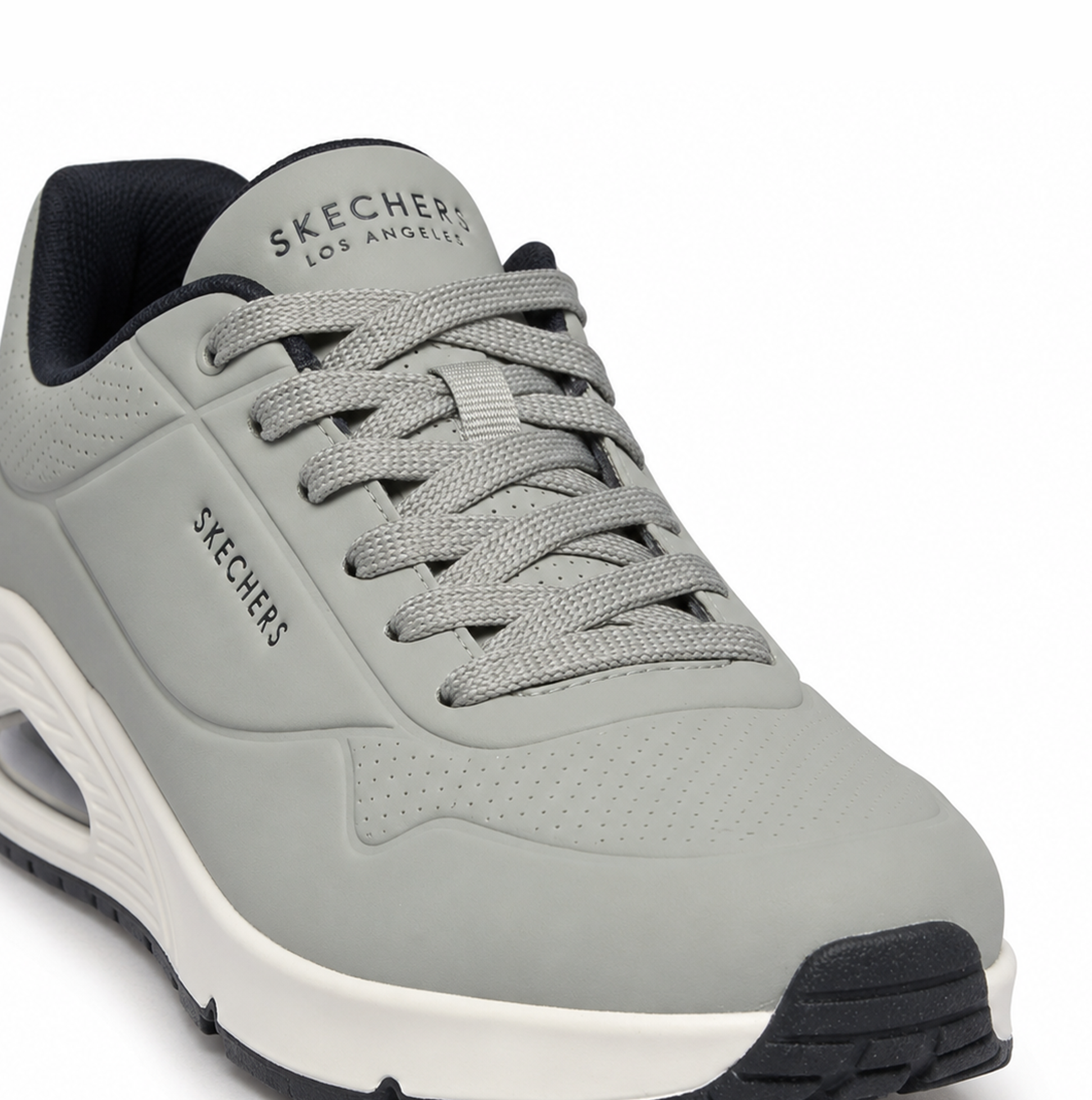 Skechers UNO - STAND ON AIR Mens Casual Trainers Olive Black