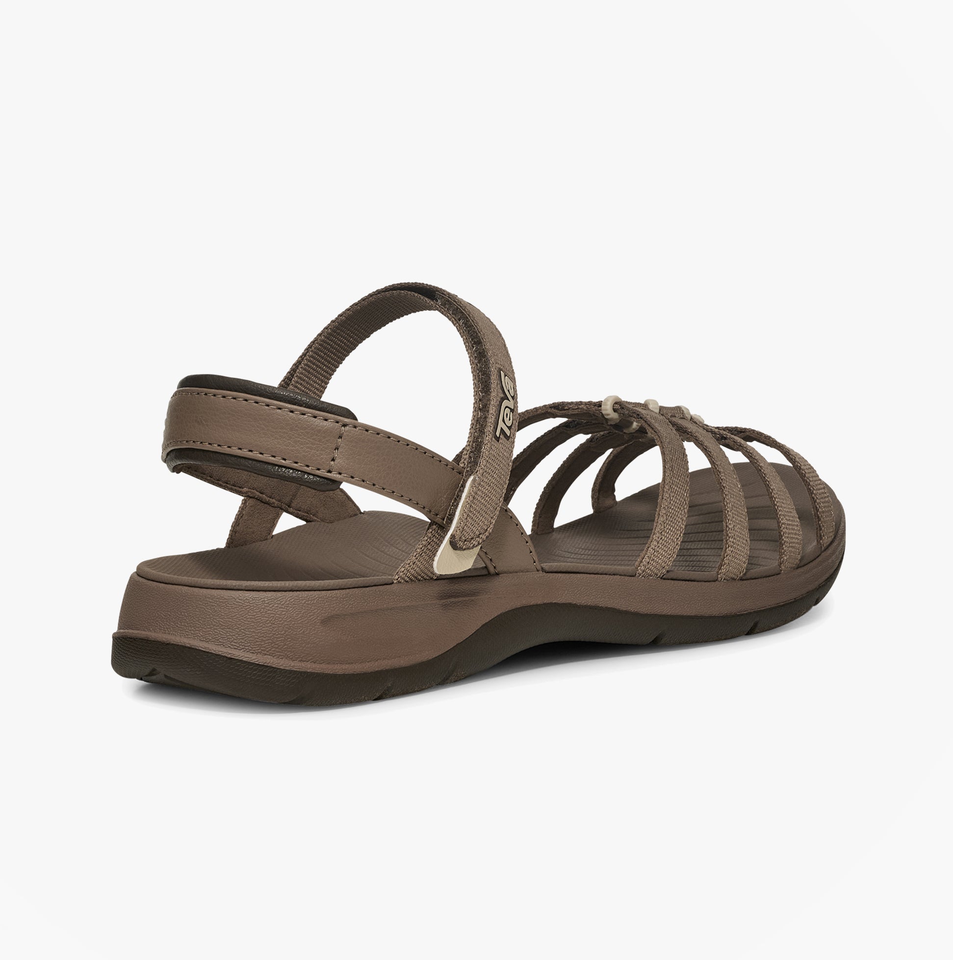 Teva TIRRATRAVELER Womens Cross Strap Sandals Caribou