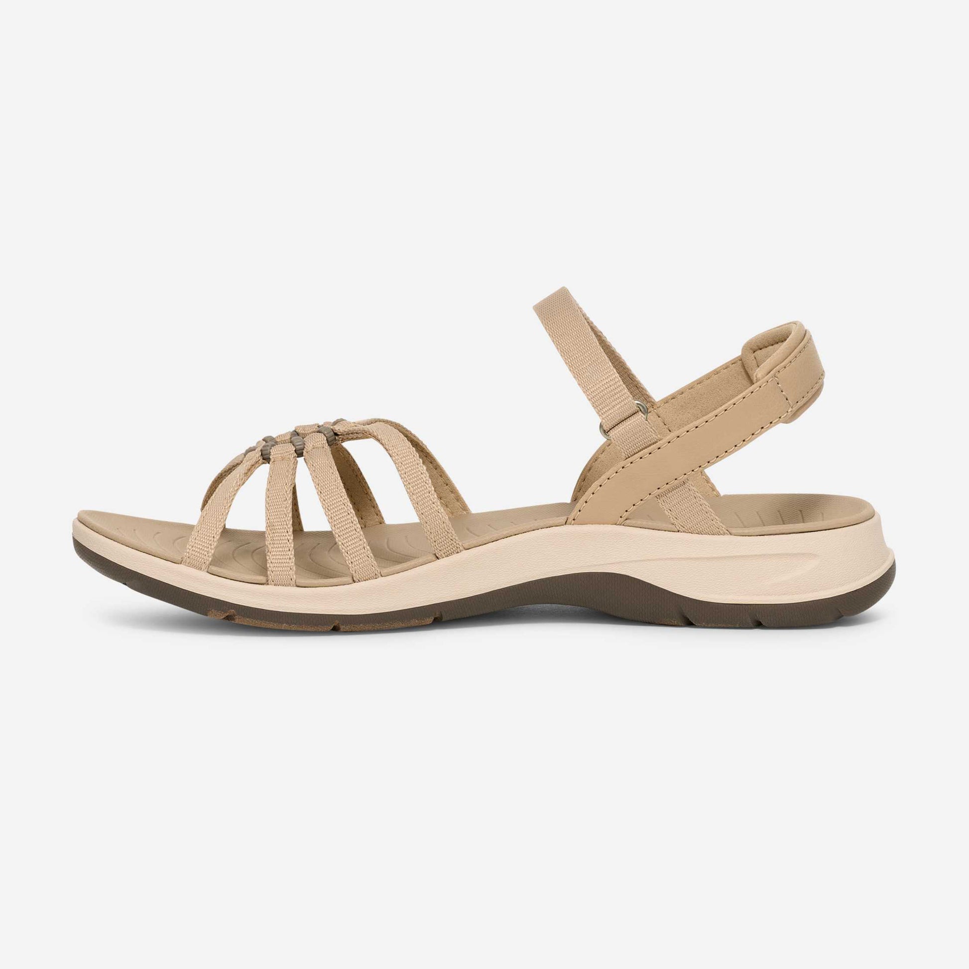 Teva TIRRATRAVELER Womens Cross Strap Sandals White Pepper