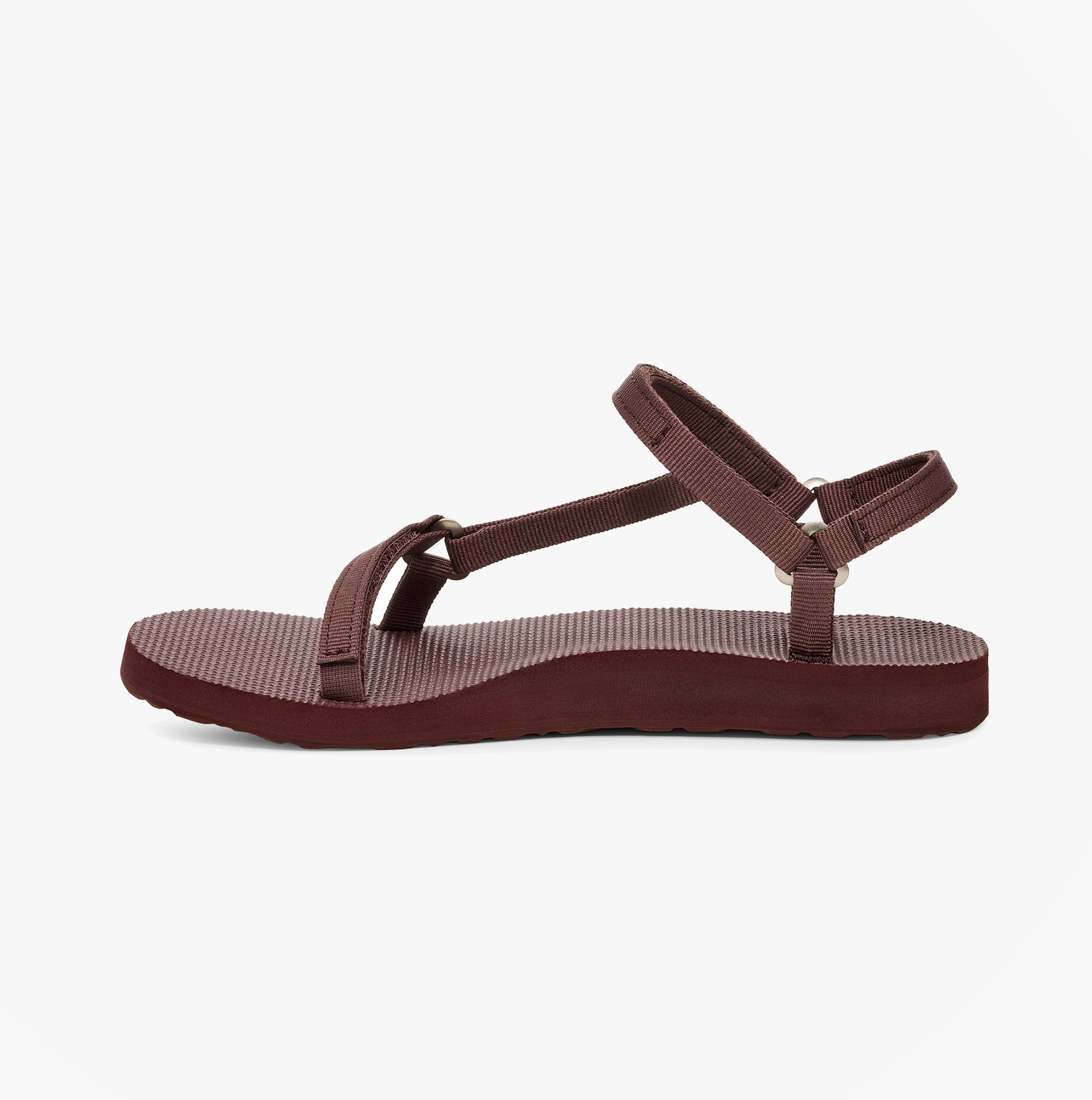 Teva ORIGINAL UNIVERSAL SLIM Womens Cross Strap Sandals Rum Raisin