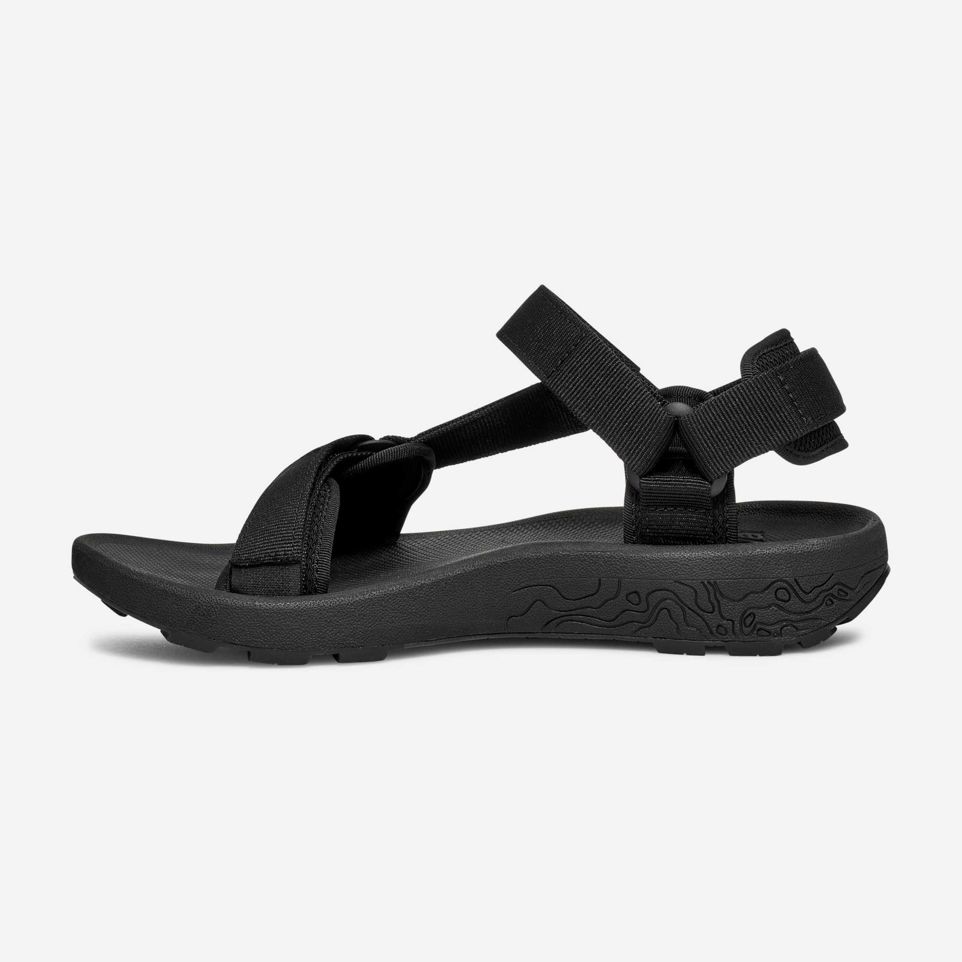 Teva HYDRATREK SANDAL Womens Cross Strap Sandals Black