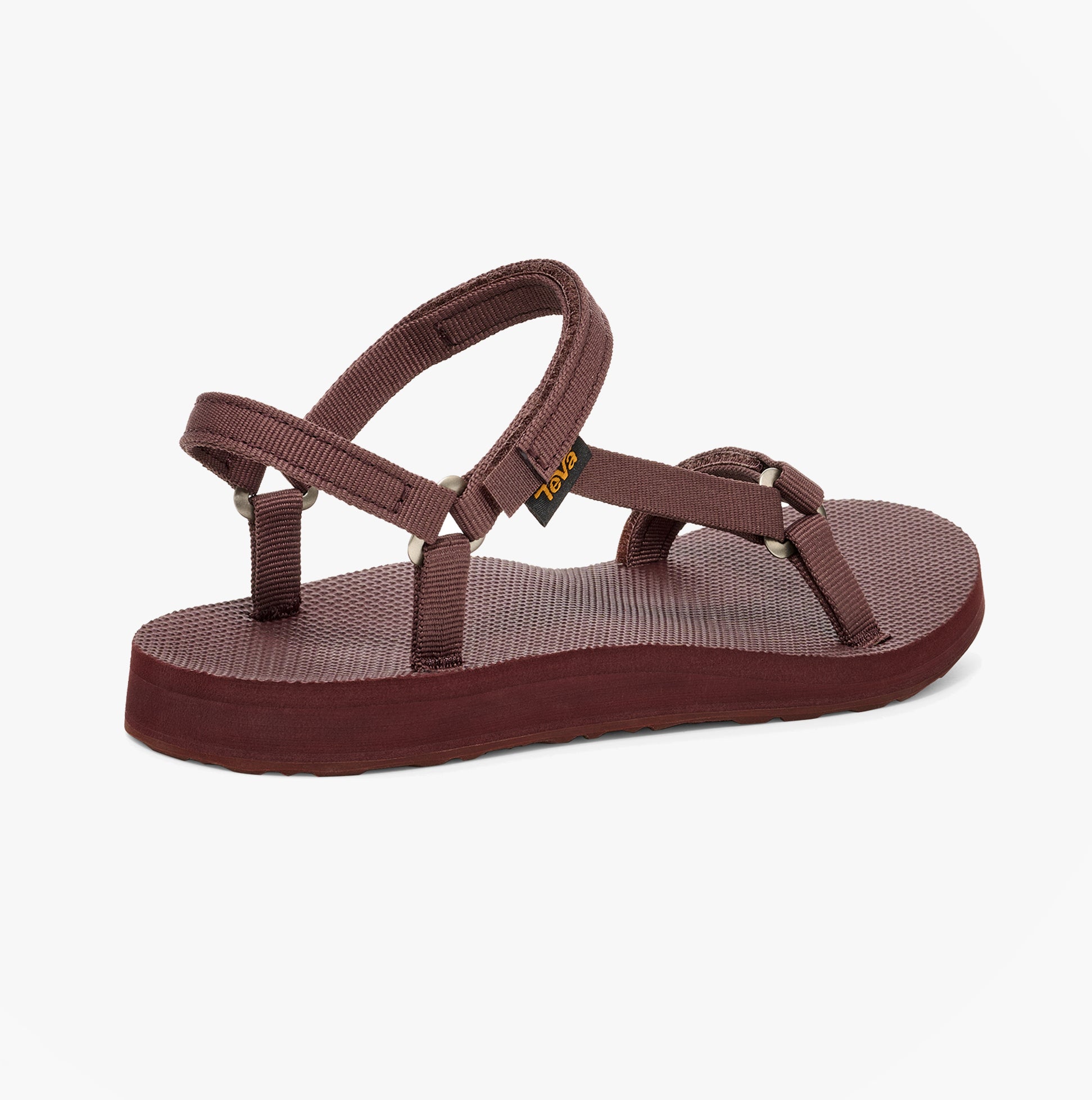Teva ORIGINAL UNIVERSAL SLIM Womens Cross Strap Sandals Rum Raisin