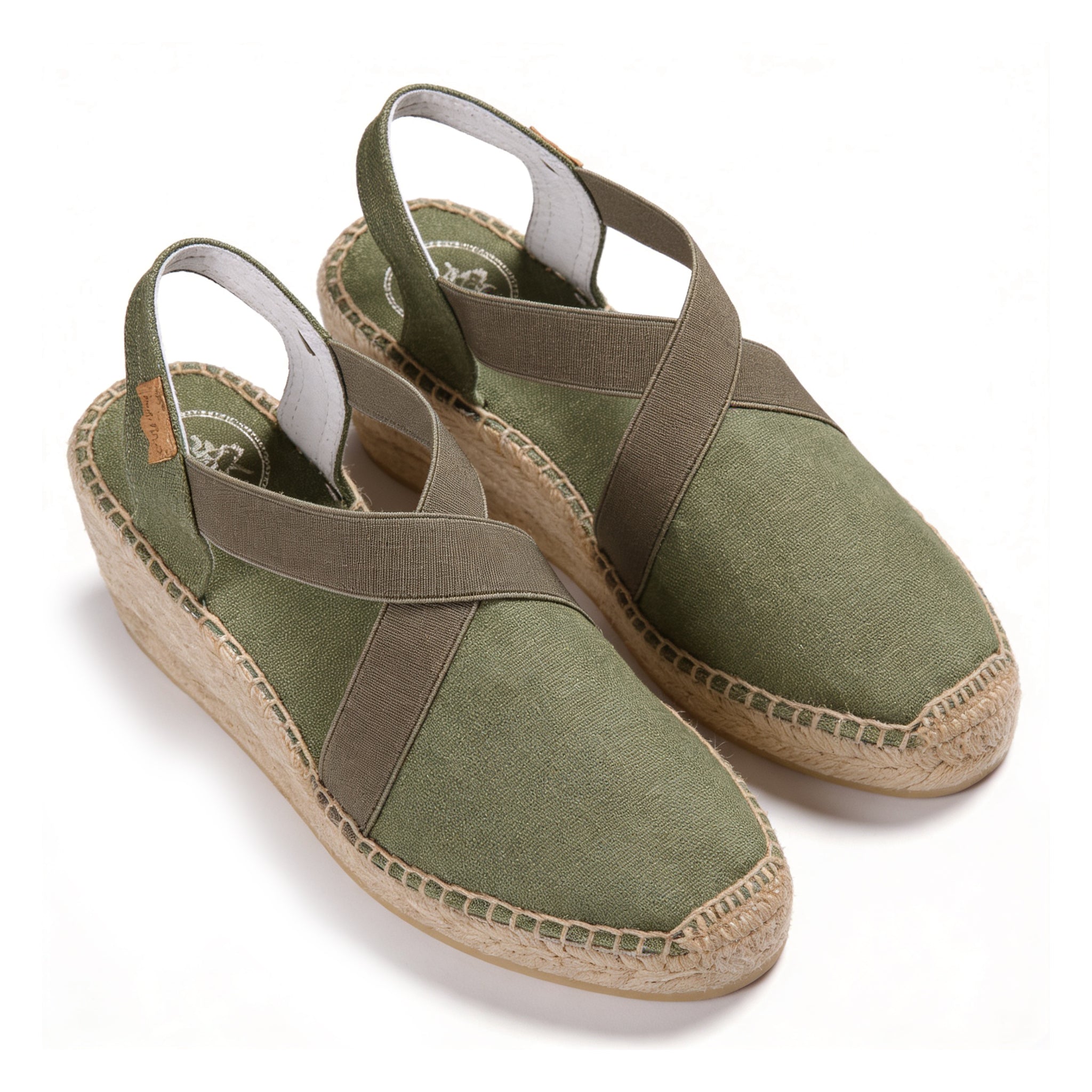 Toni Pons TER Womens Wedge Sandals Forest