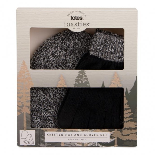 HAT AND GLOVE SET Grey