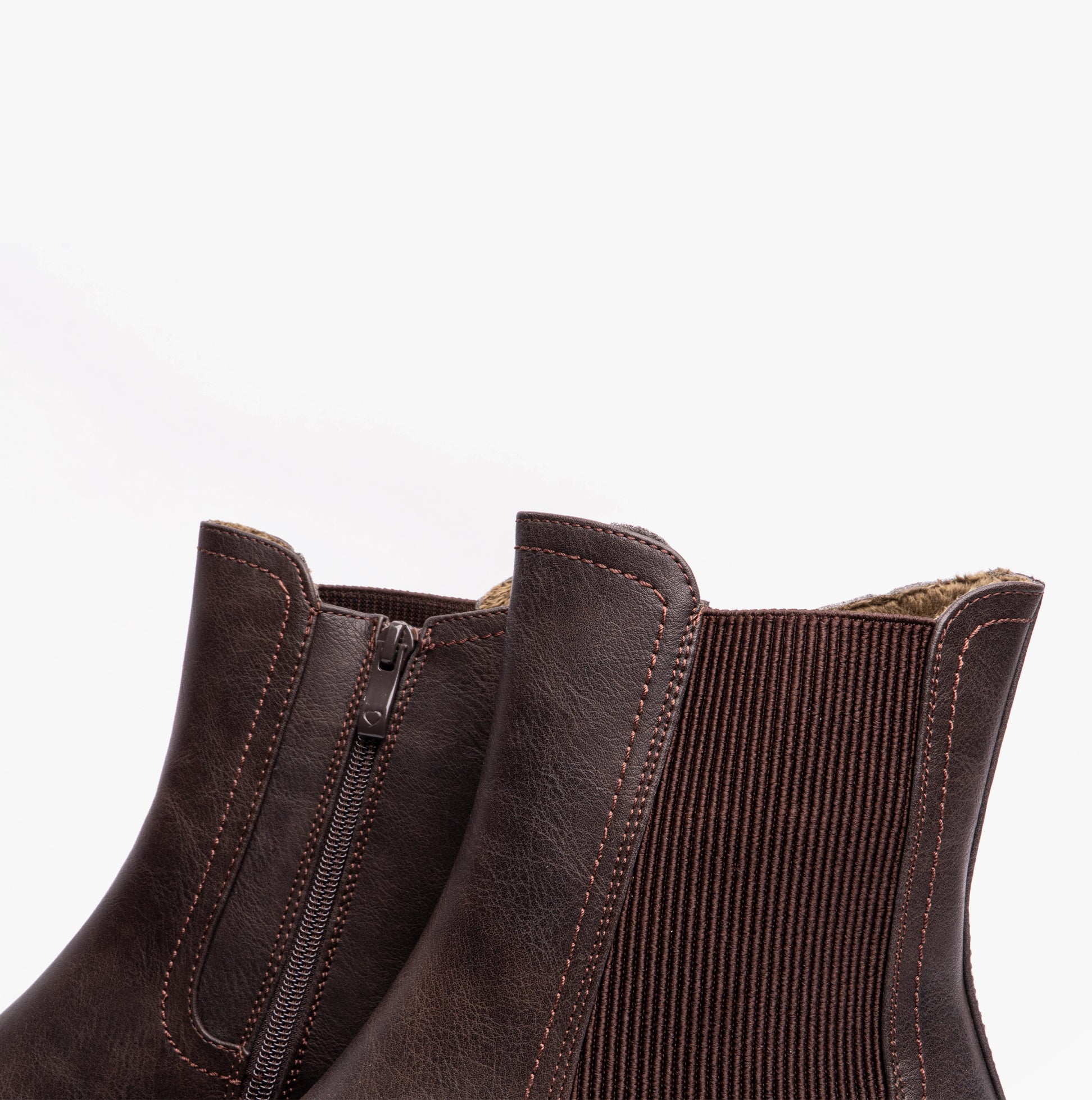 Heavenly Feet CLEMMY 2 Womens Chelsea Boots Ankle Boots Chocolate