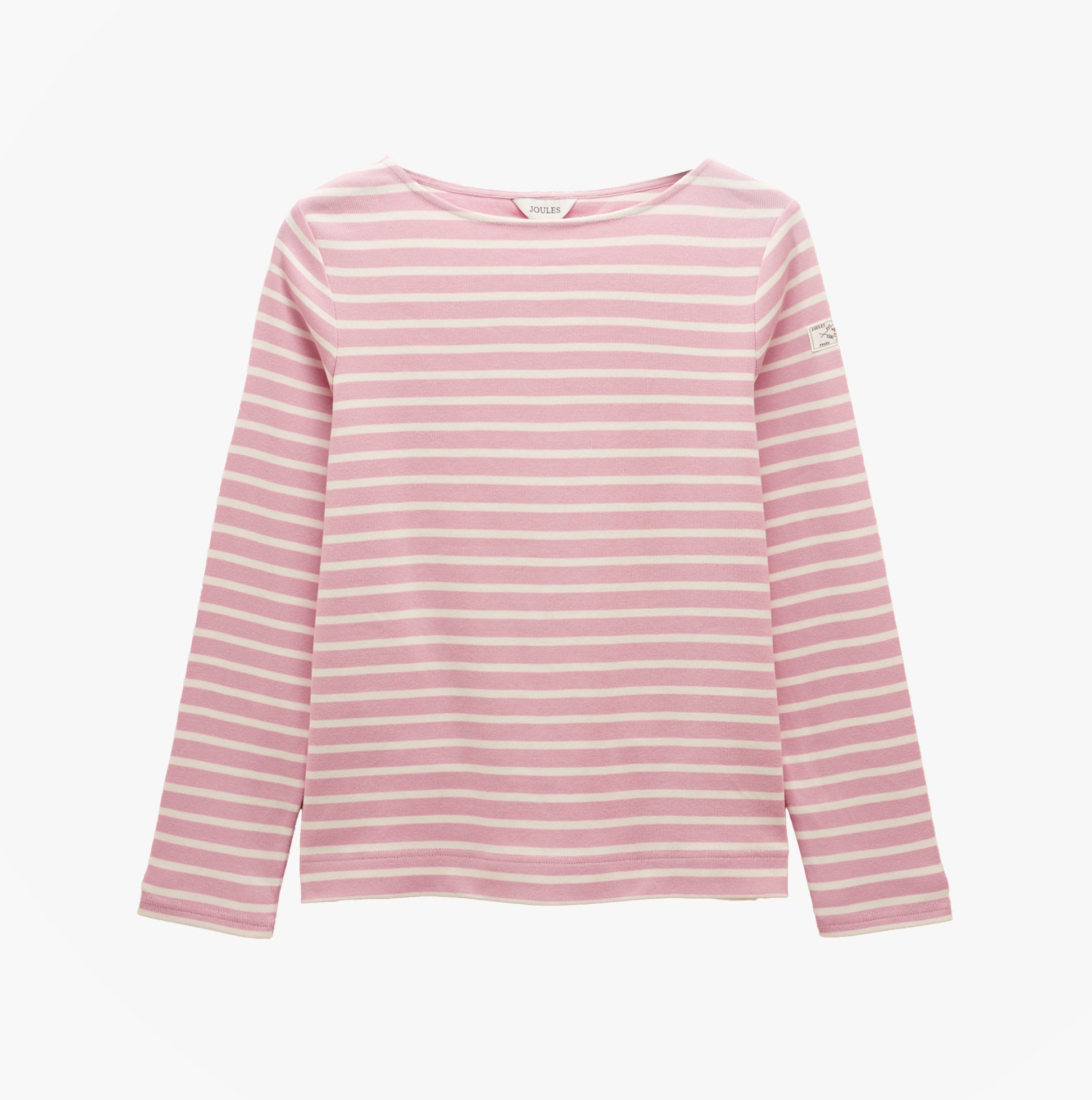 Joules HARBOUR Womens Sweatshirt Pink Stripe
