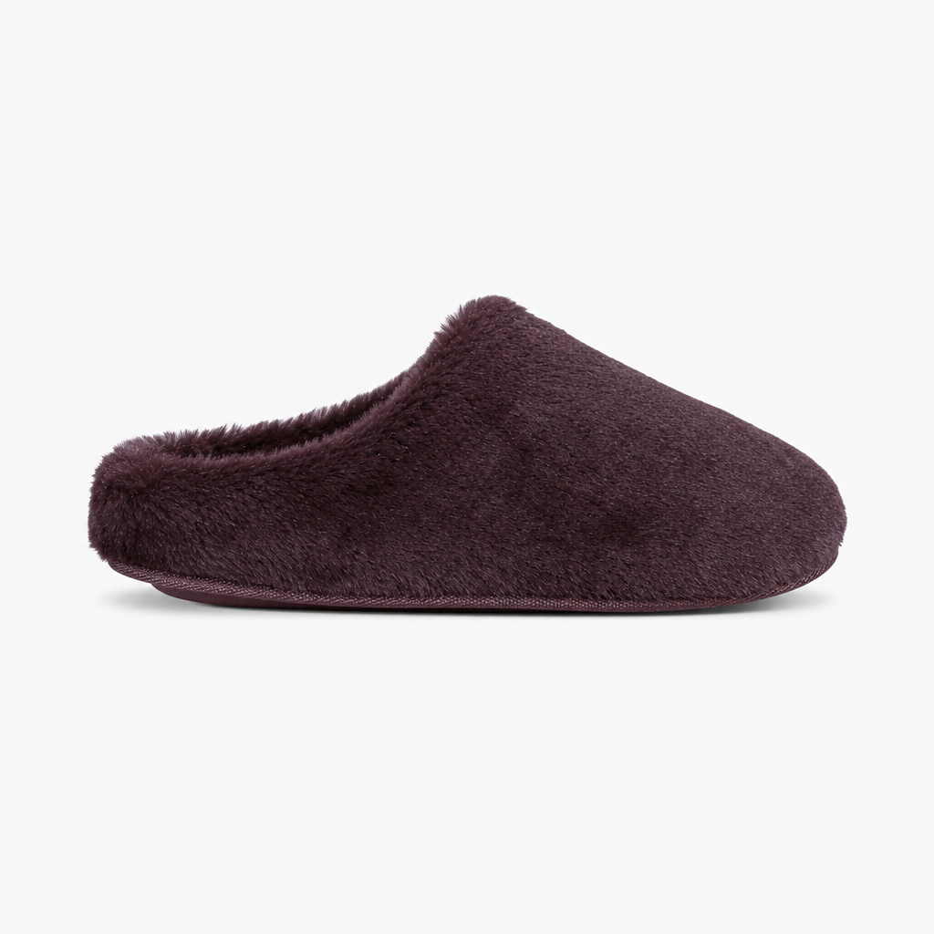 Jo & Joe CALLIE Womens Mule Slippers Aubergine