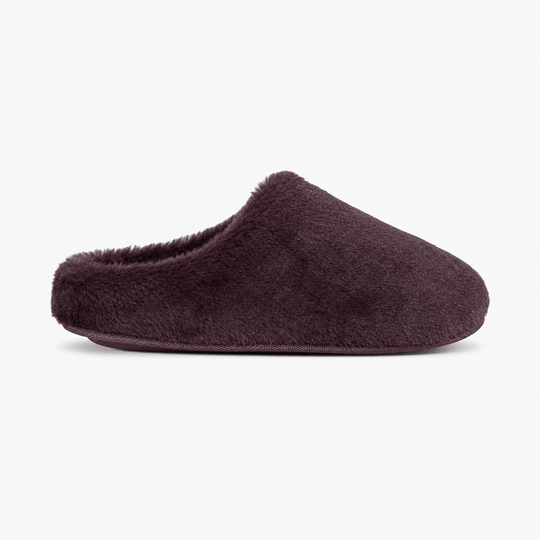 Jo & Joe CALLIE Womens Mule Slippers Aubergine