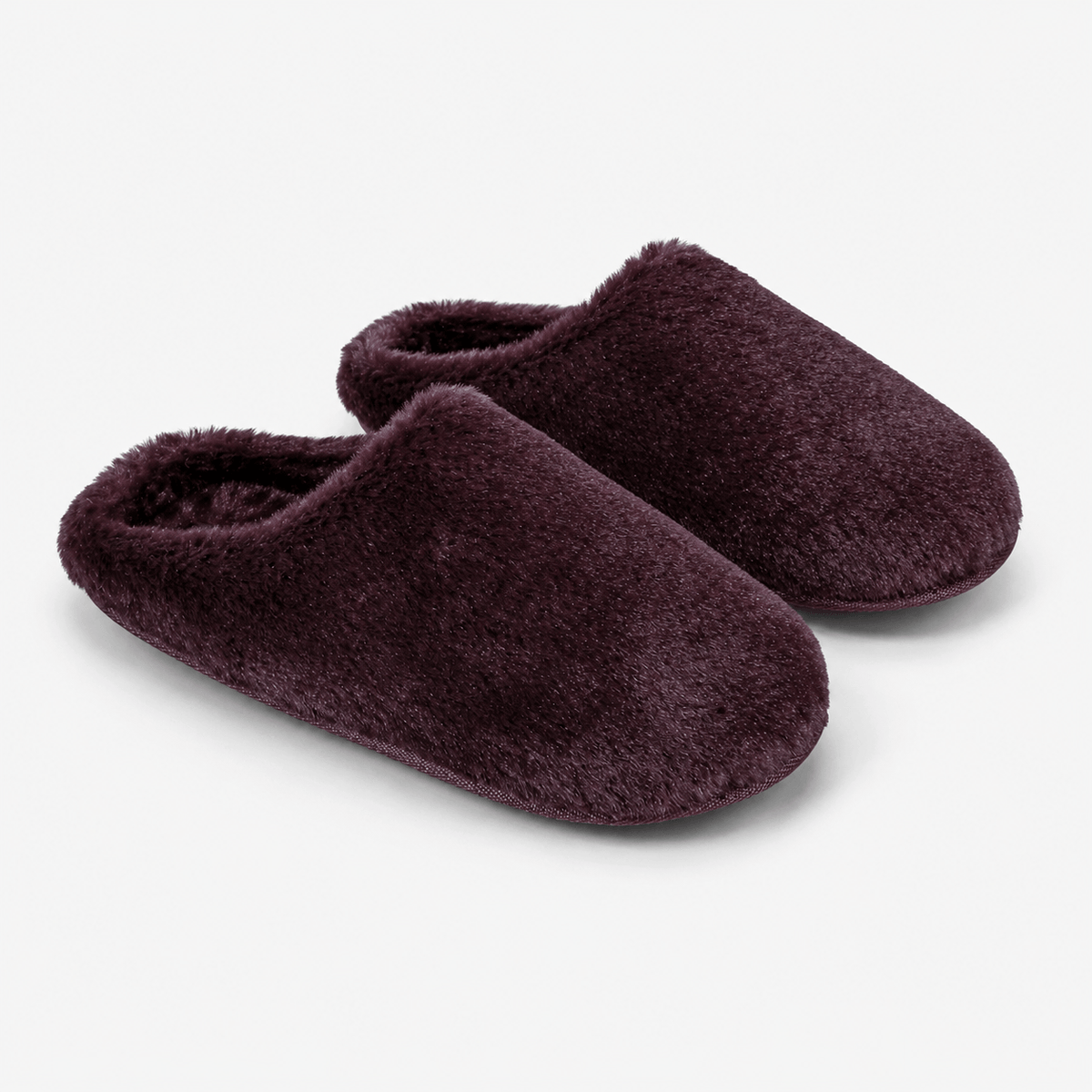 Jo & Joe CALLIE Womens Mule Slippers Aubergine