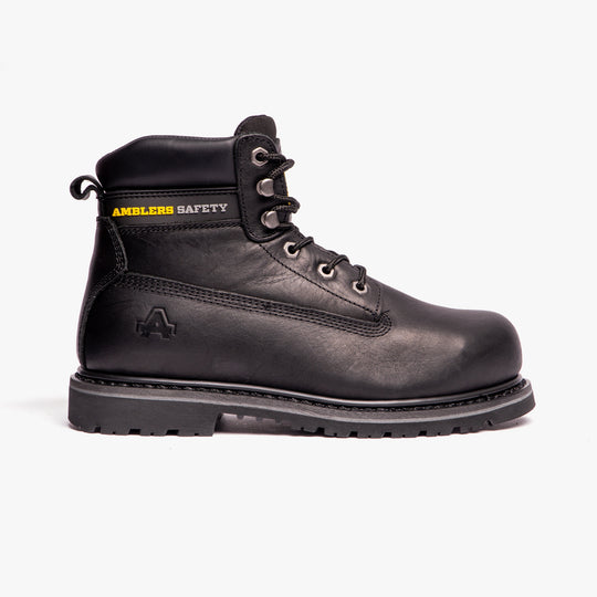 Amblers Safety FS9 Unisex Steel Toe Safety Boots Black