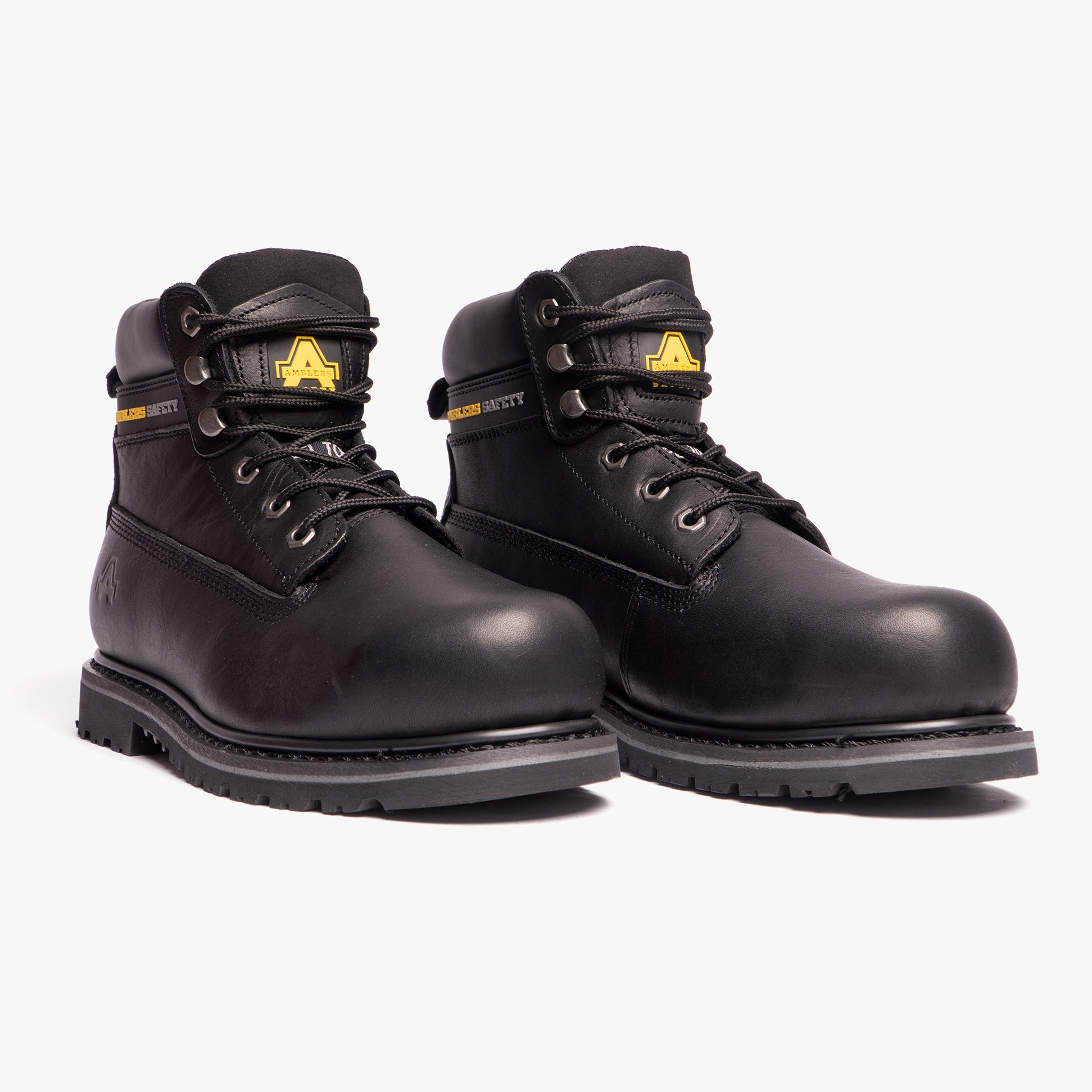 Amblers Safety FS9 Unisex Leather Safety Boots Black
