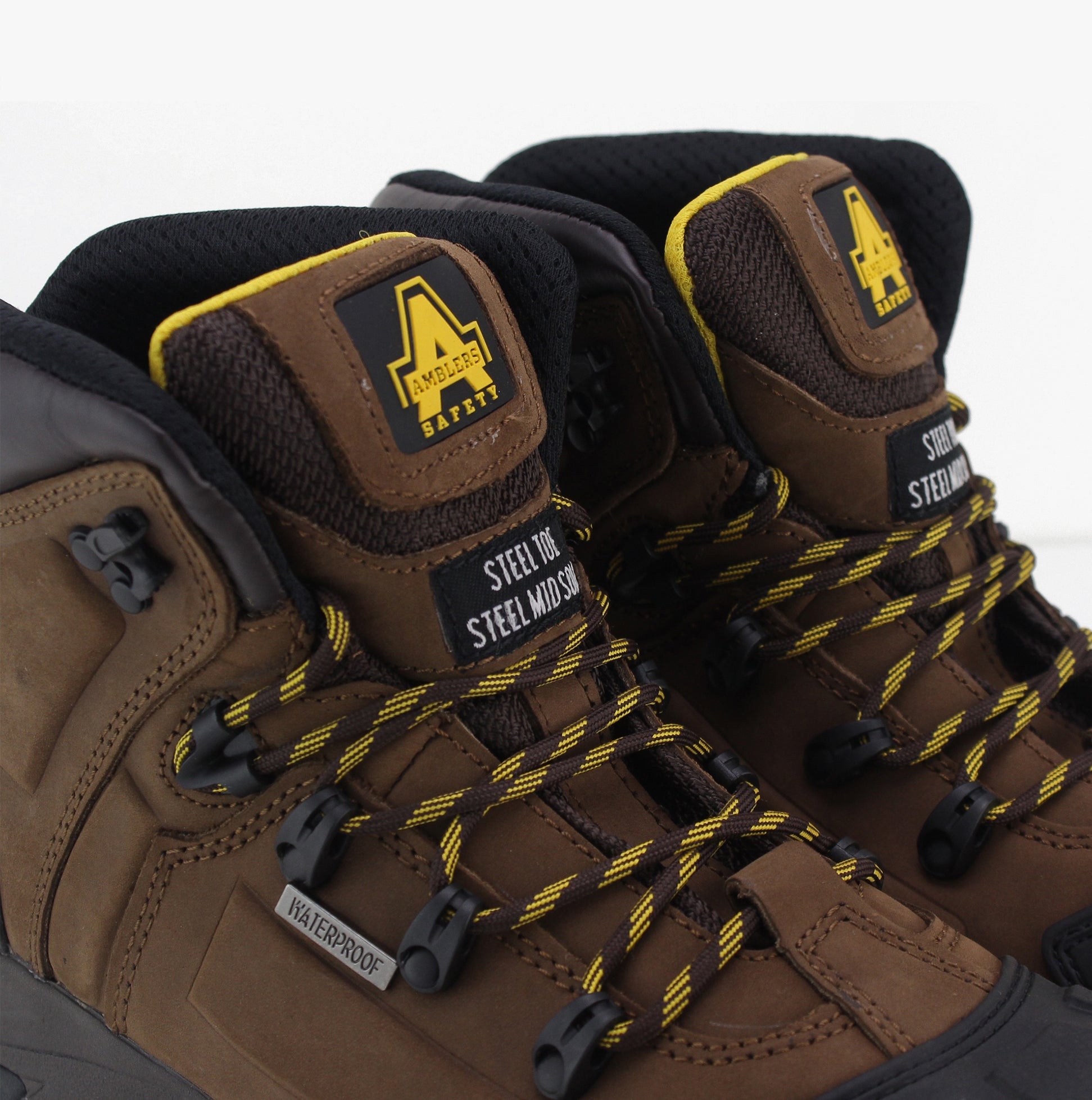 Amblers Safety FS39 Mens Leather Safety Boots Brown