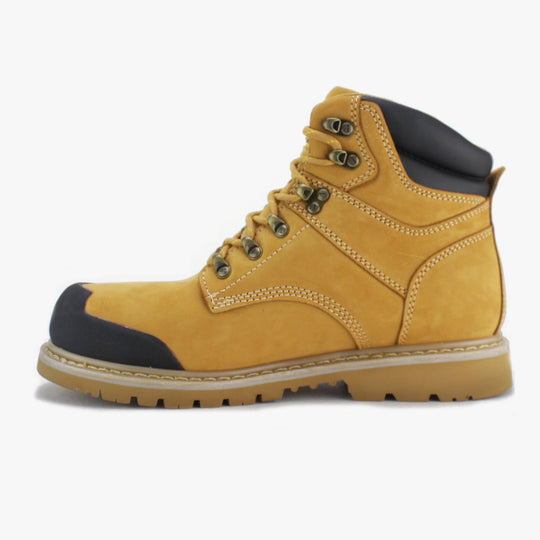 Amblers Safety FS226 Mens Waterproof Steel Toe Safety Boots Honey