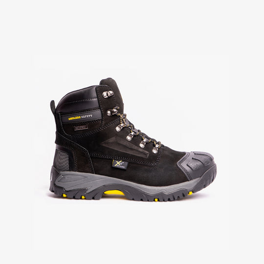 Amblers Safety FS987 Mens Waterproof Steel Toe Safety Boots Black