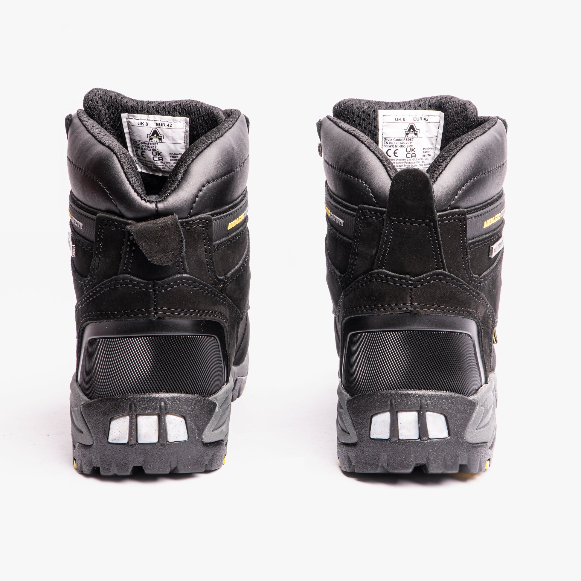 Amblers Safety FS987 Mens Leather Safety Boots Black