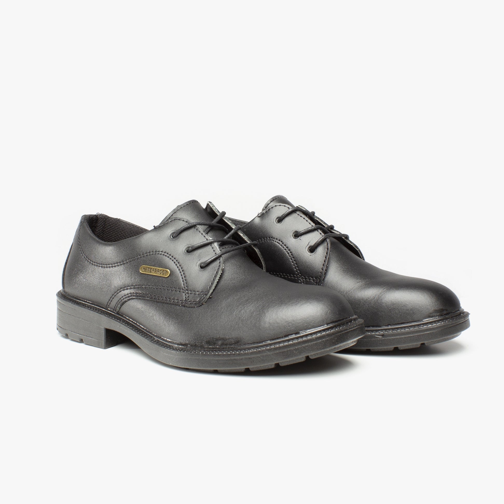 Amblers Safety FS62 Mens Leather Safety Shoes Black